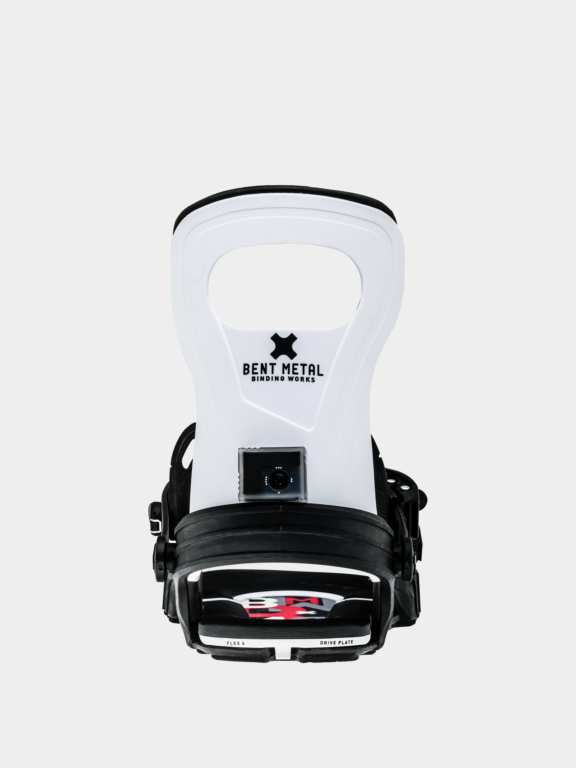 Męskie Wiązania snowboardowe Bent Metal Bolt (white)