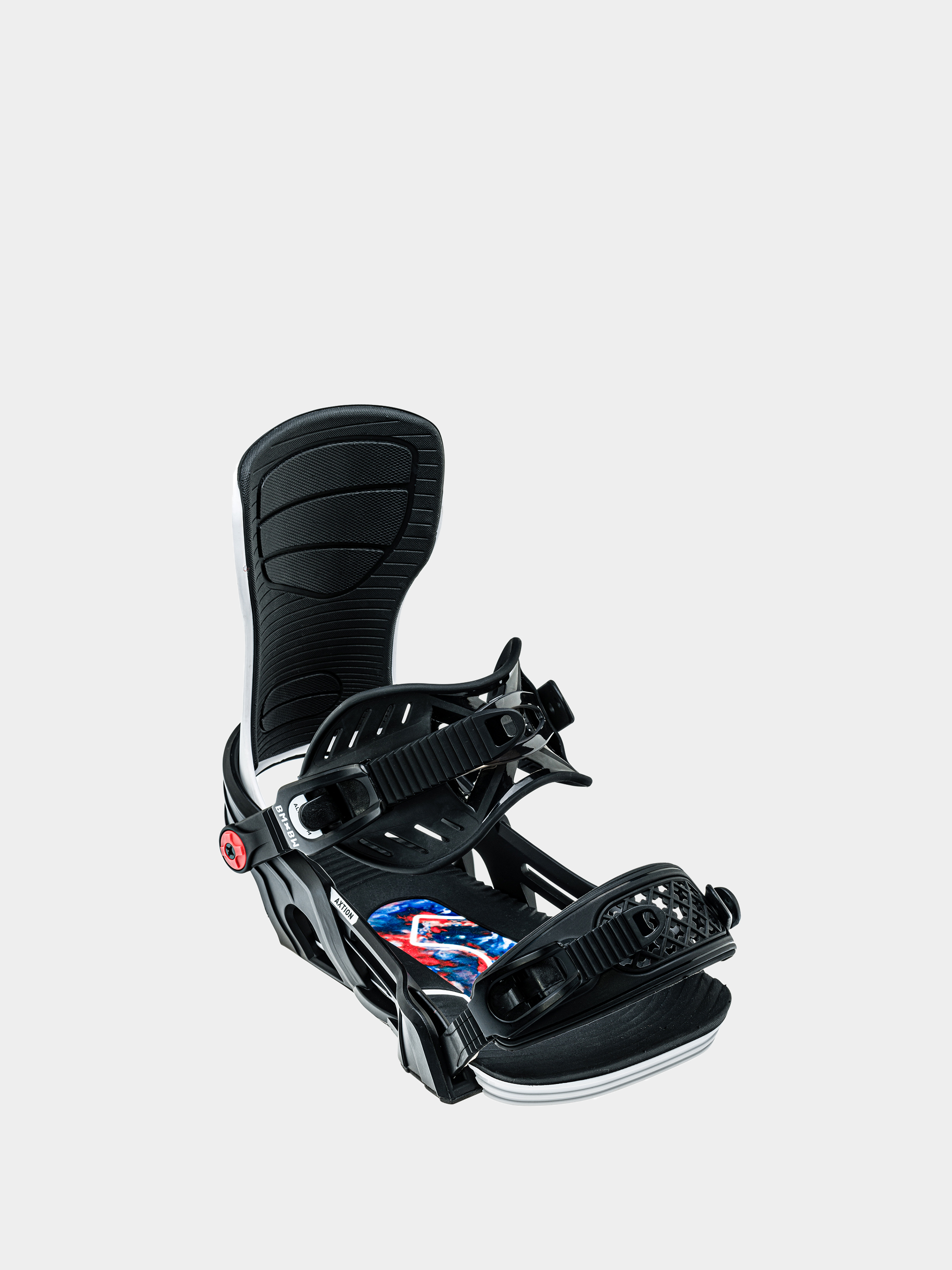 Męskie Wiązania snowboardowe Bent Metal Axtion (black/white)