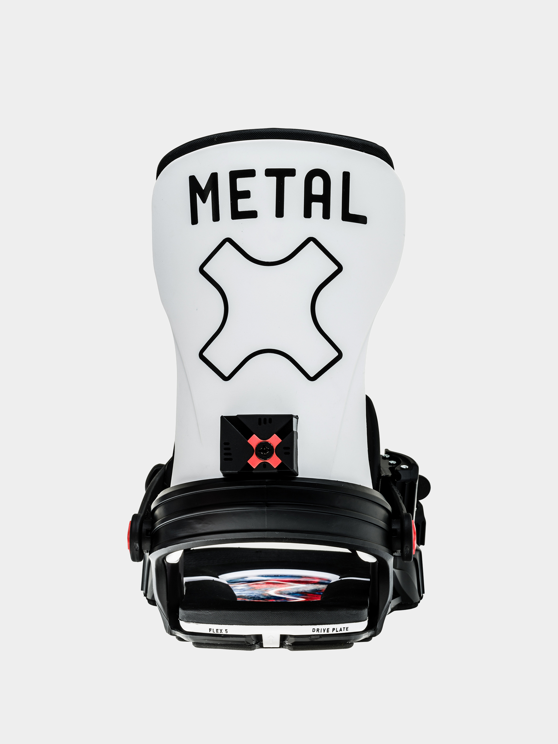 Męskie Wiązania snowboardowe Bent Metal Axtion (black/white)