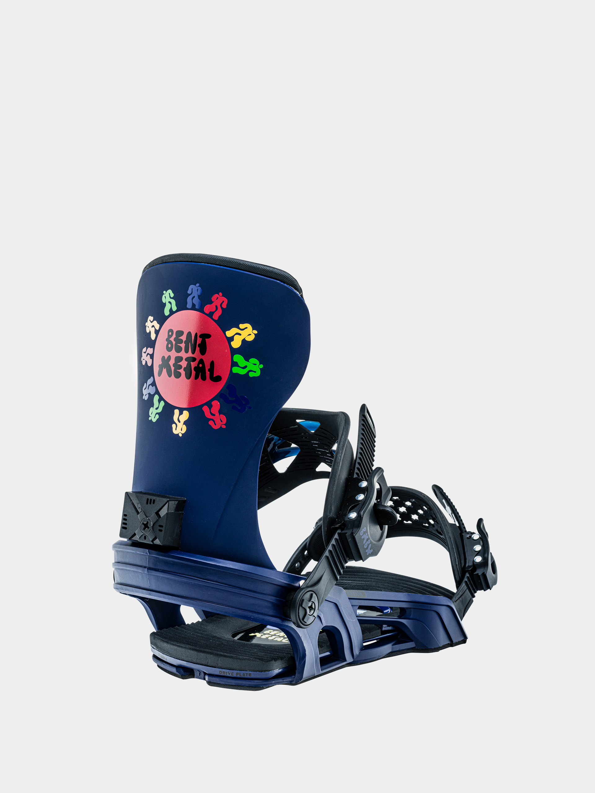 Męskie Wiązania snowboardowe Bent Metal Axtion (blue)