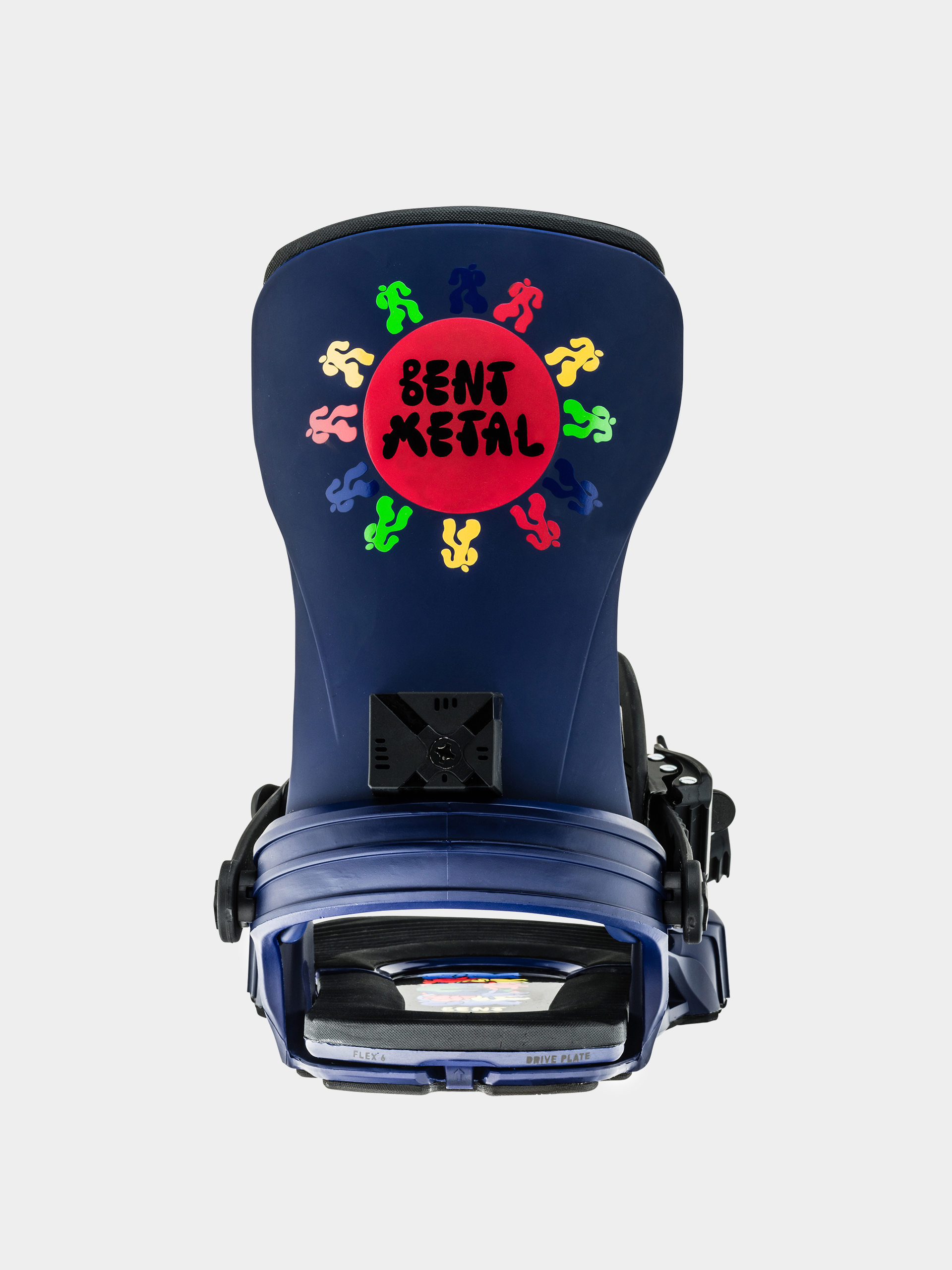 Męskie Wiązania snowboardowe Bent Metal Axtion (blue)