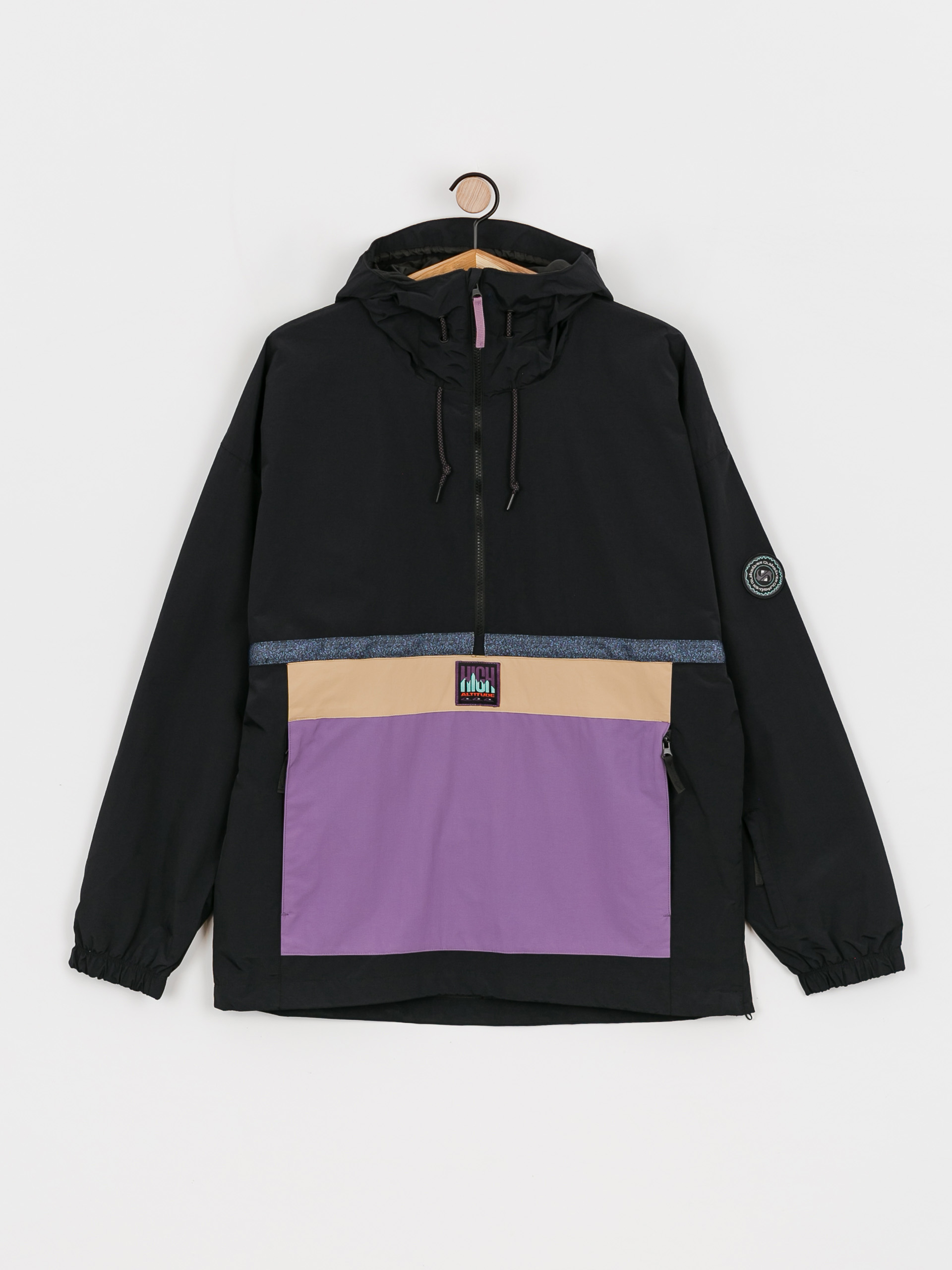 Męska Kurtka snowboardowa Quiksilver Steeze (true black)