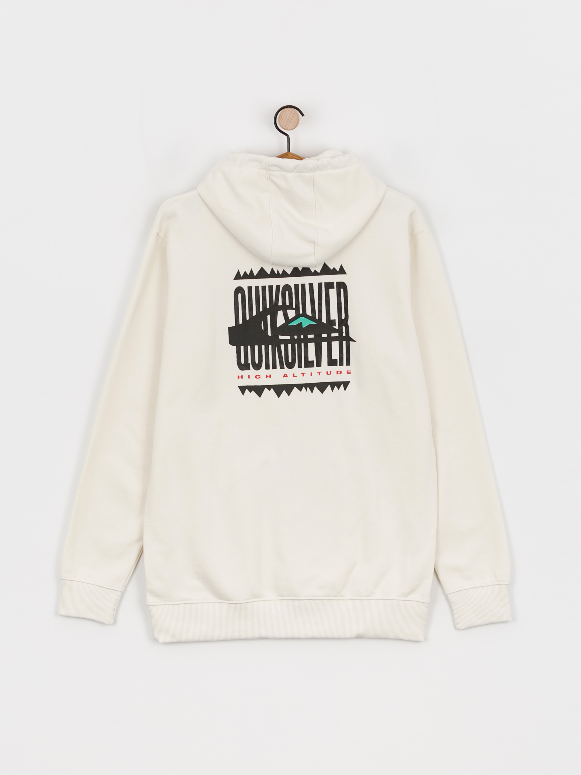 Męska Bluza aktywna Quiksilver Big Logo Tech HD (snow white)
