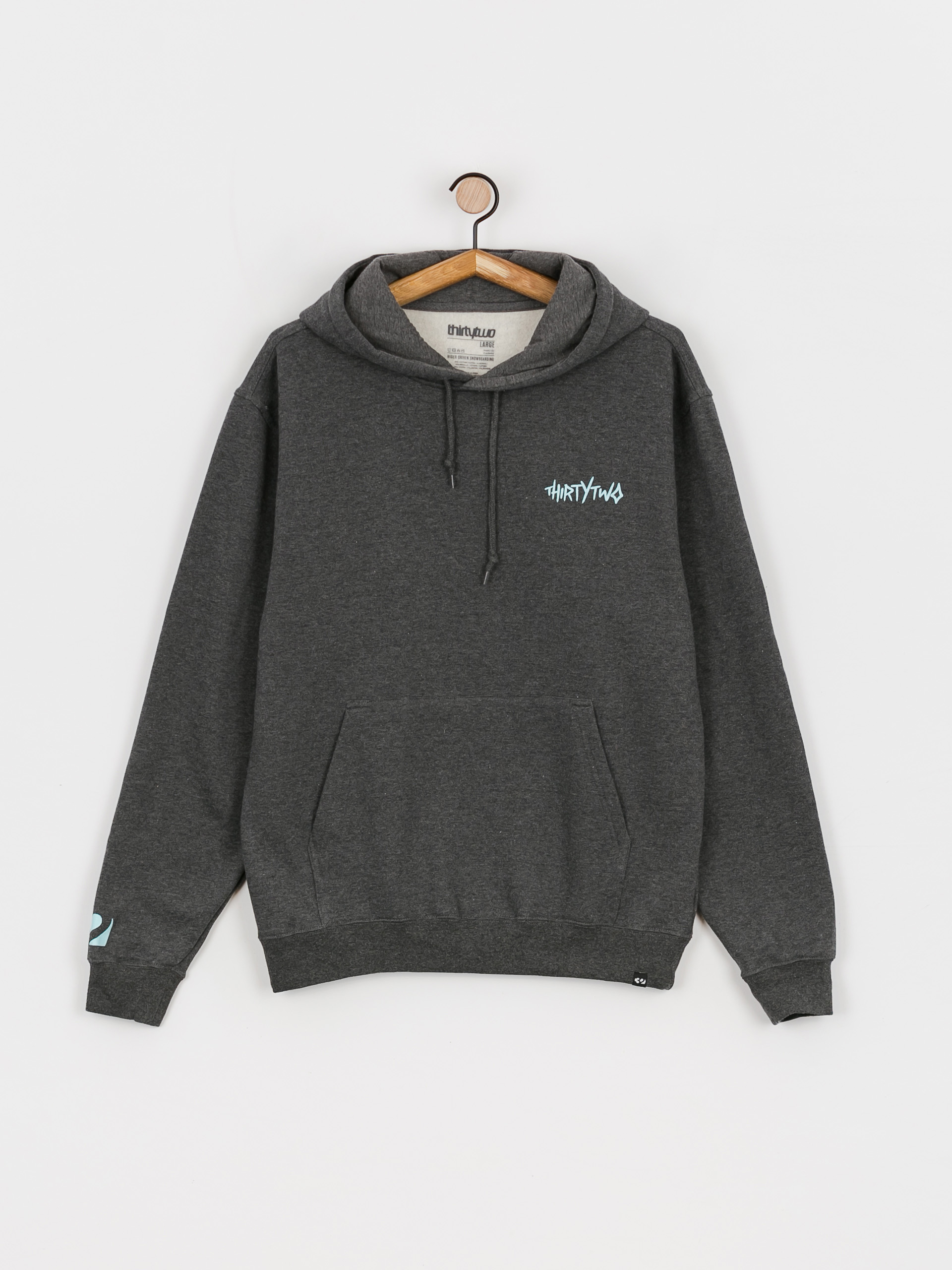 Męska Bluza aktywna ThirtyTwo Rp Art HD (charcoal heather)