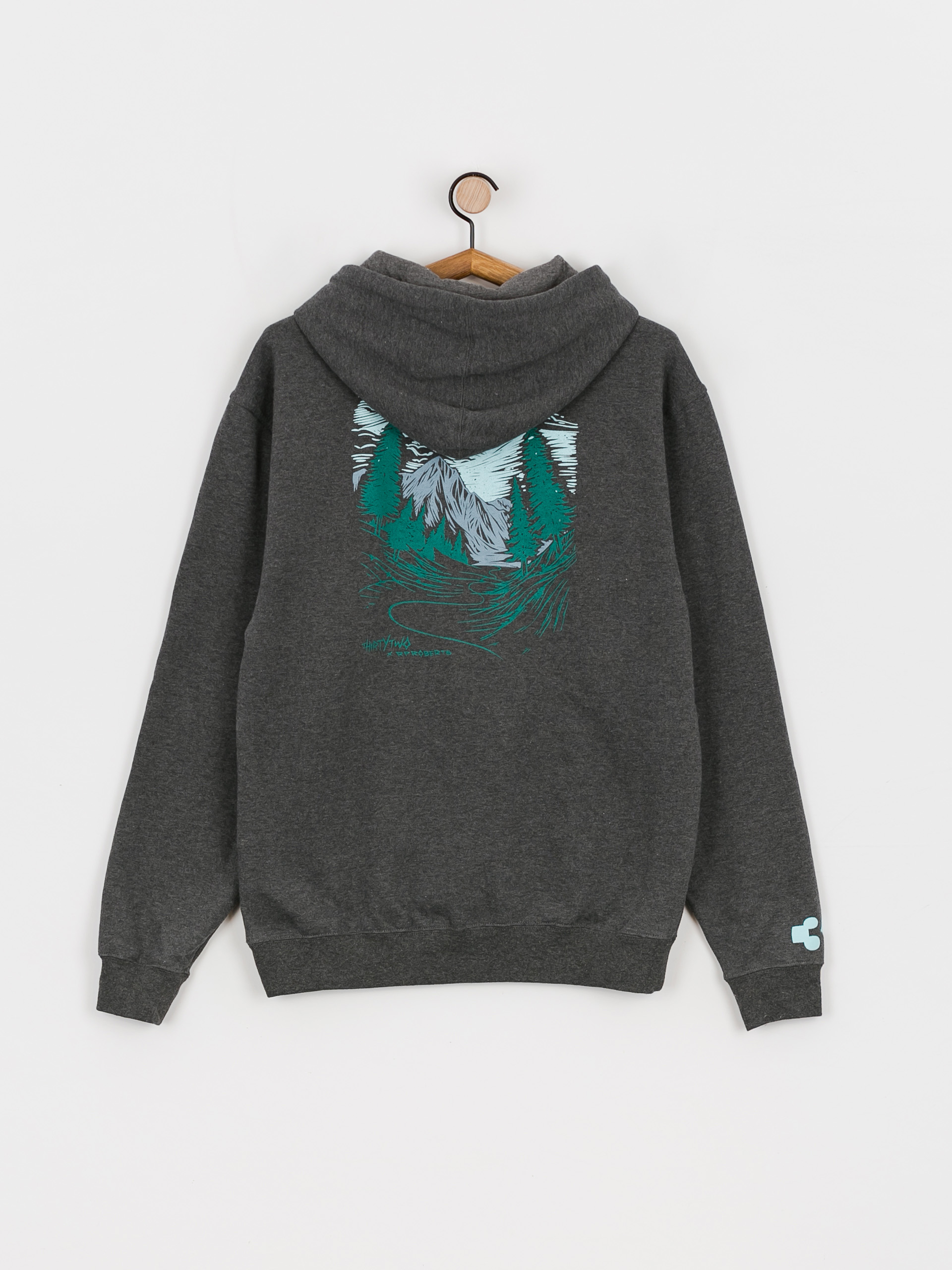 Męska Bluza aktywna ThirtyTwo Rp Art HD (charcoal heather)