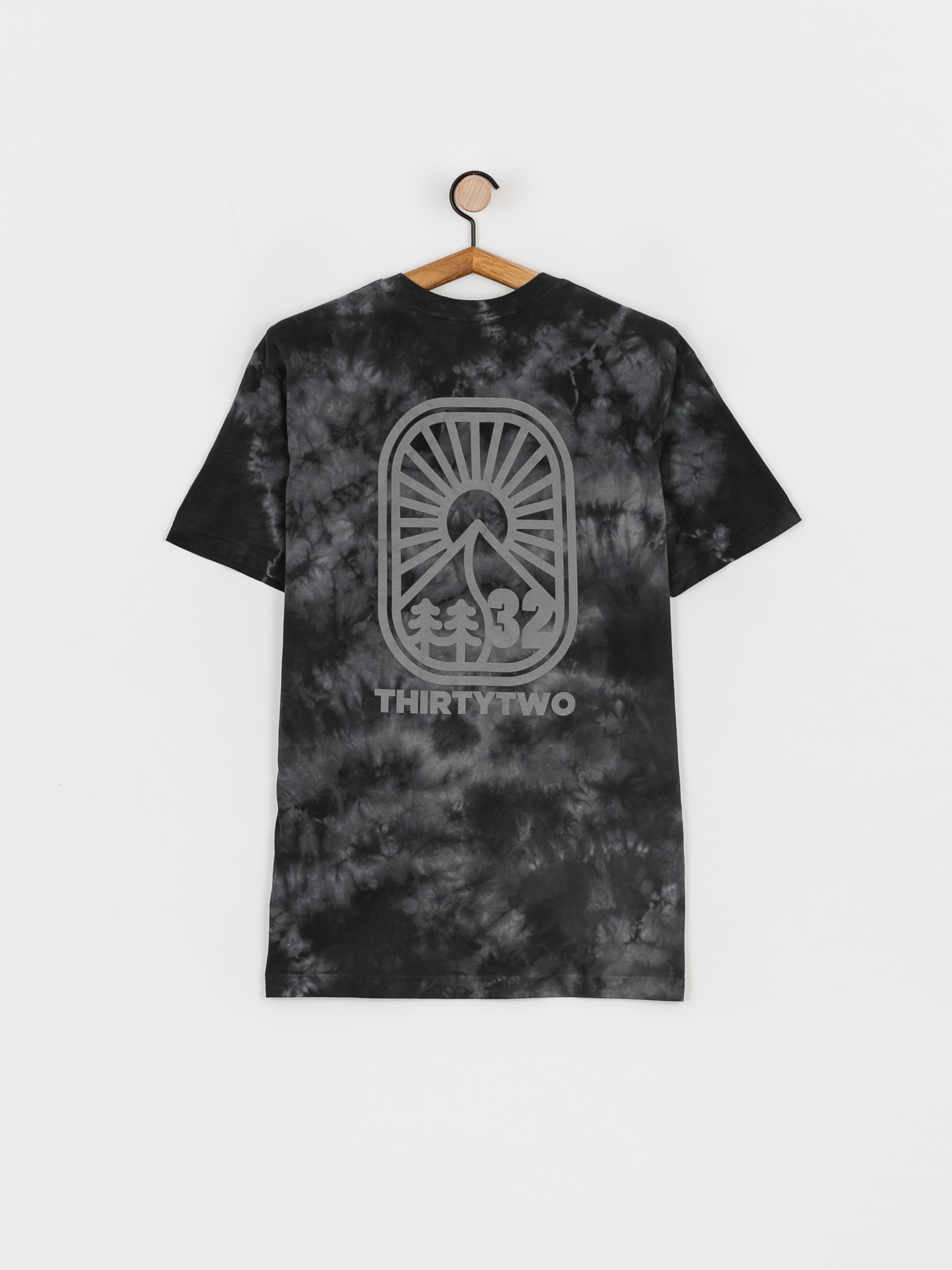 T-shirt ThirtyTwo Mountain Time (black wash)
