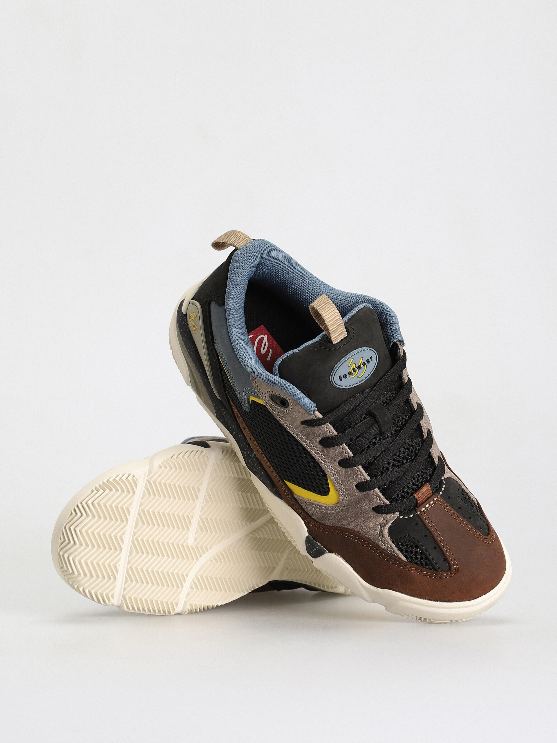 Buty eS Quattro Plus (brown/tan/blue)