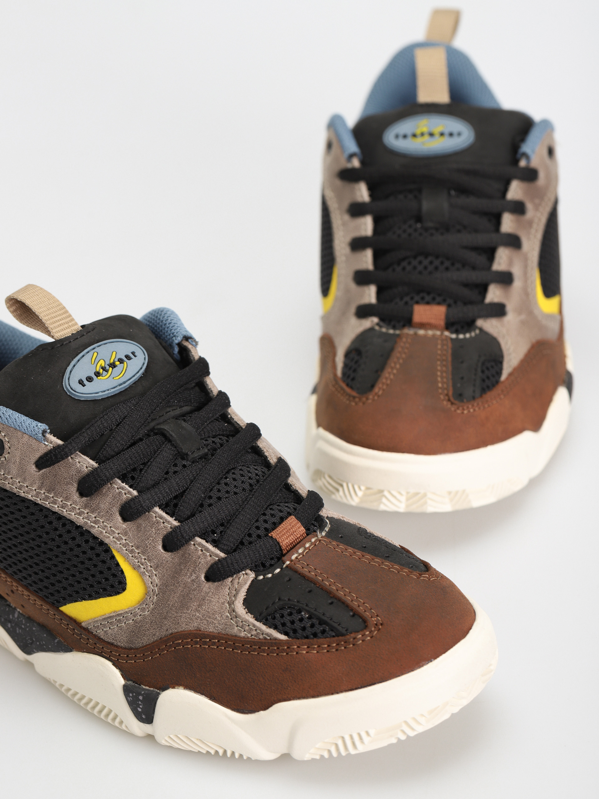 Buty eS Quattro Plus (brown/tan/blue)