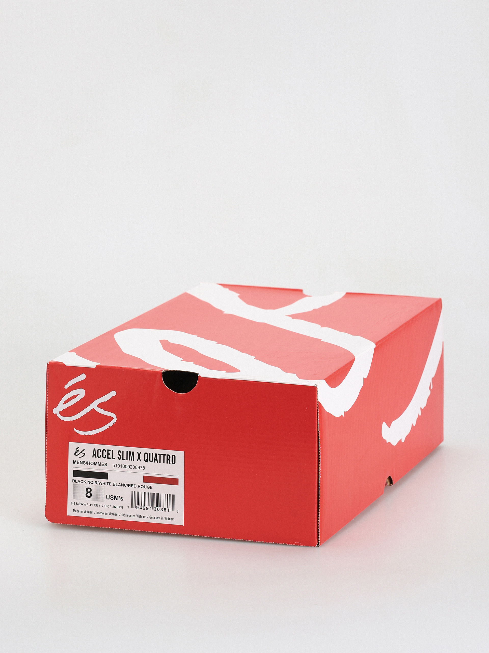 Buty eS Accel Slim X Quattro (black/white/red)