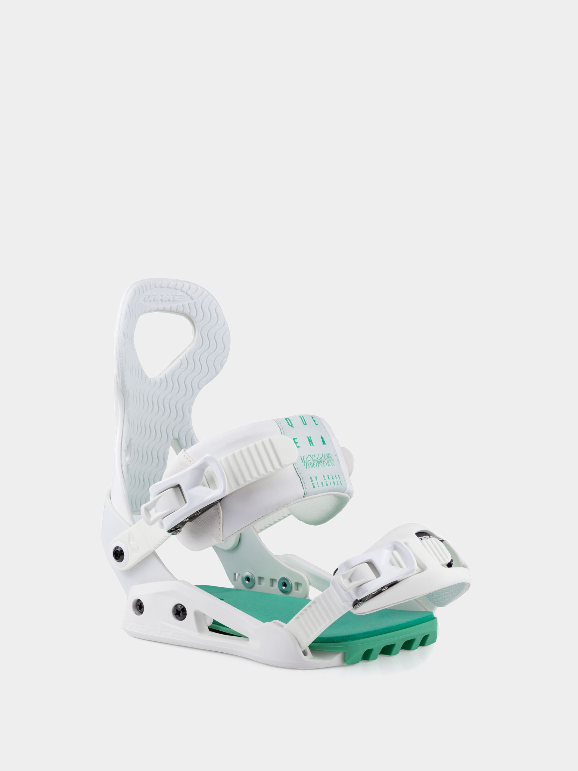 Damskie Wiązania snowboardowe Drake Queen (white)