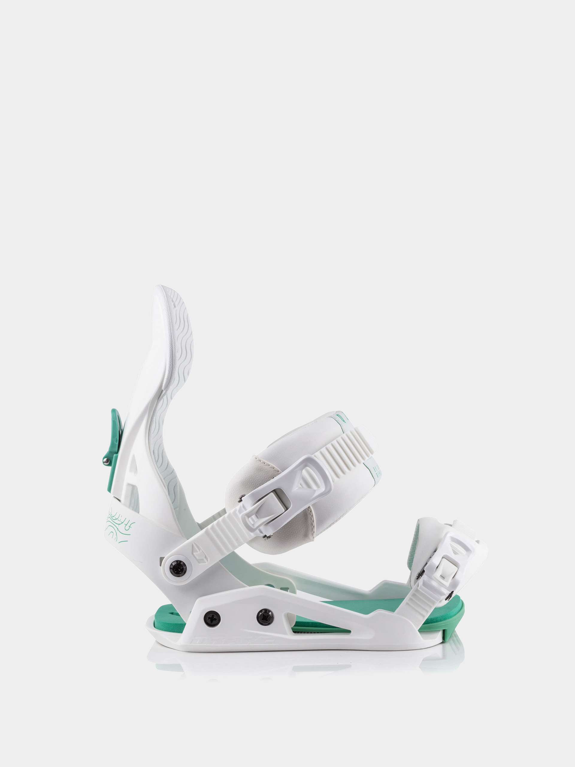 Damskie Wiązania snowboardowe Drake Queen (white)