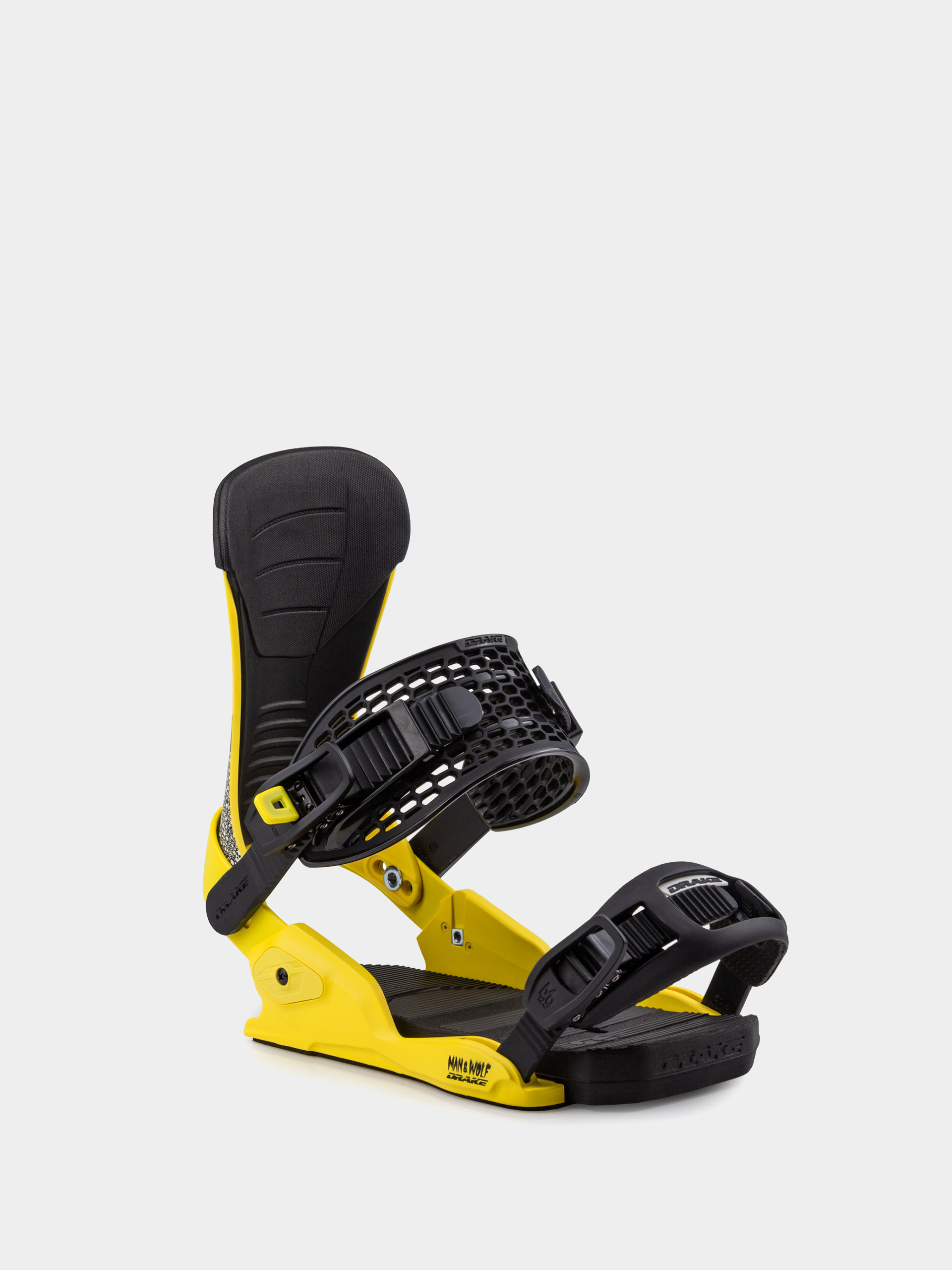 Męskie Wiązania snowboardowe Drake Fifty Man&Wolf (yellow)