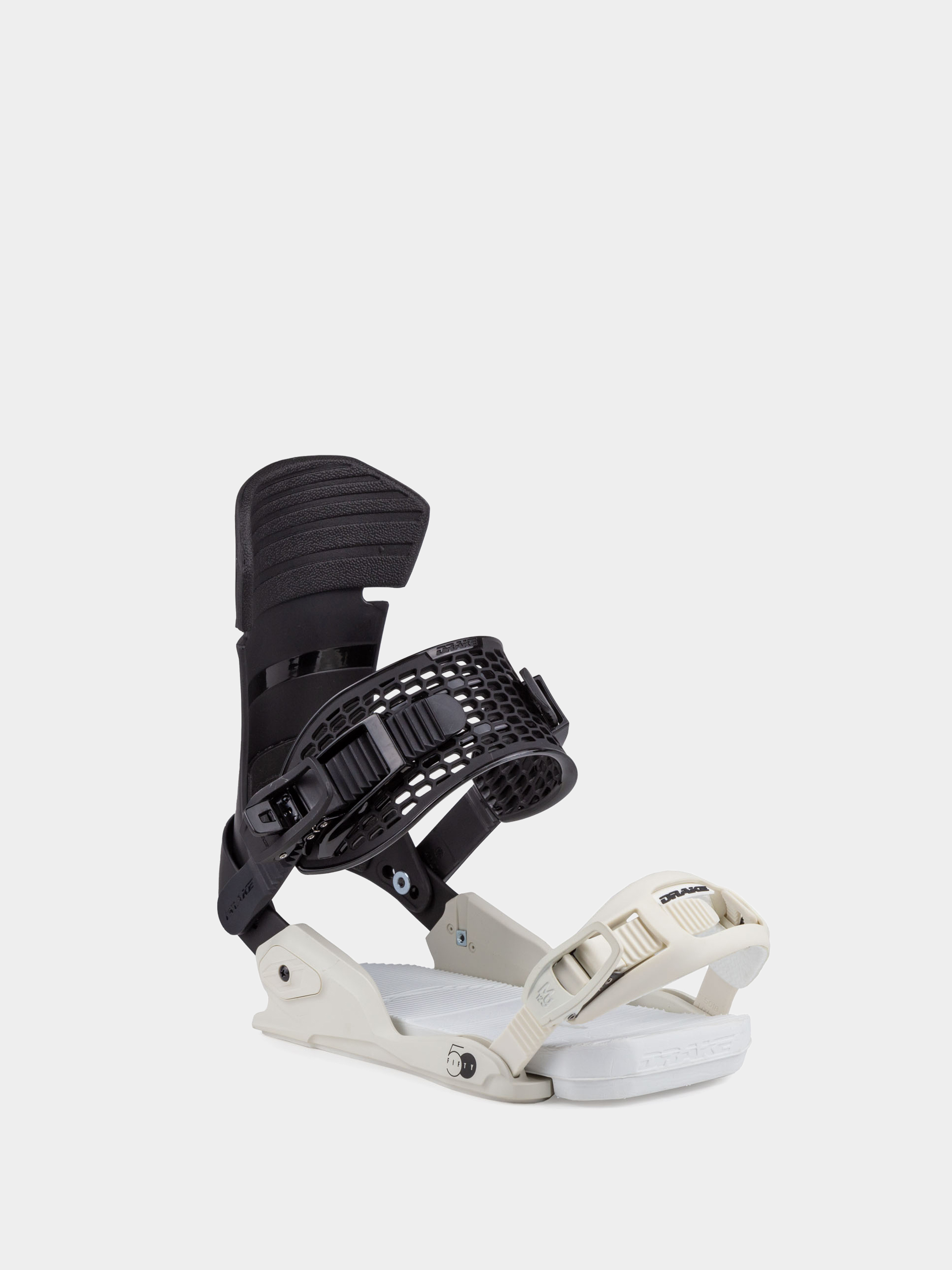 Męskie Wiązania snowboardowe Drake Fifty (black/white)