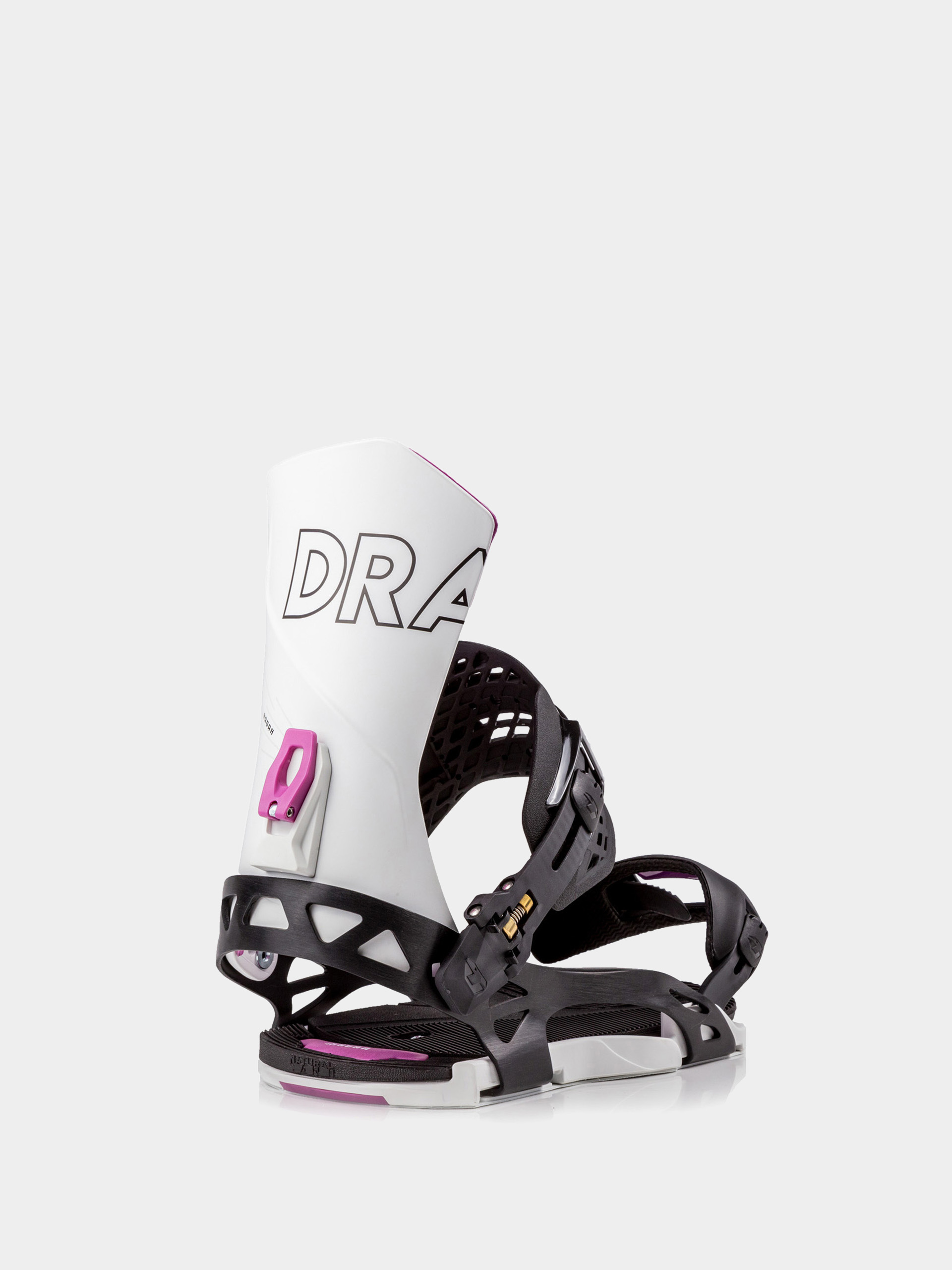 Wiązania snowboardowe Drake Radar (black/white)