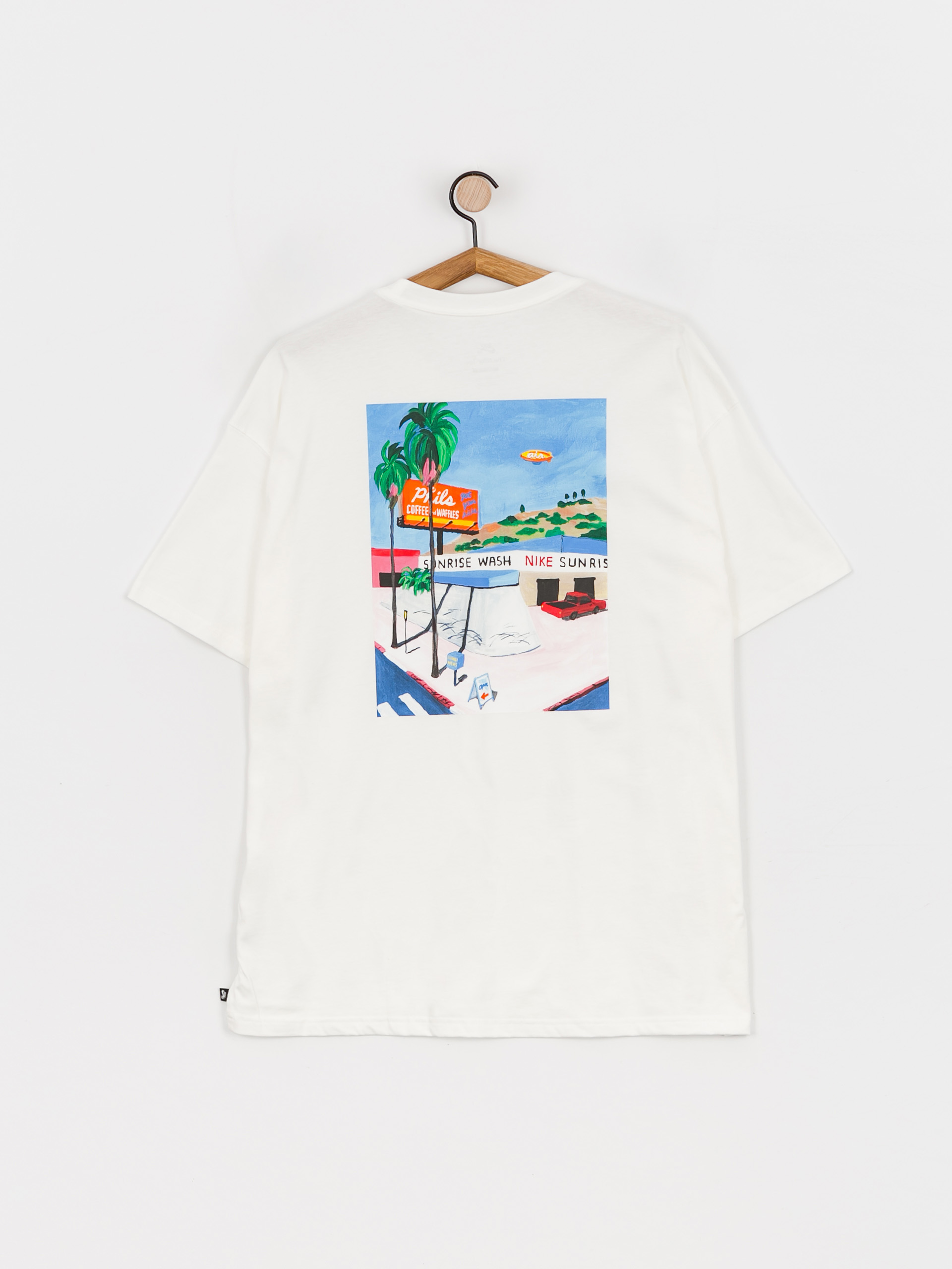 T-shirt Nike SB Carwash (white)
