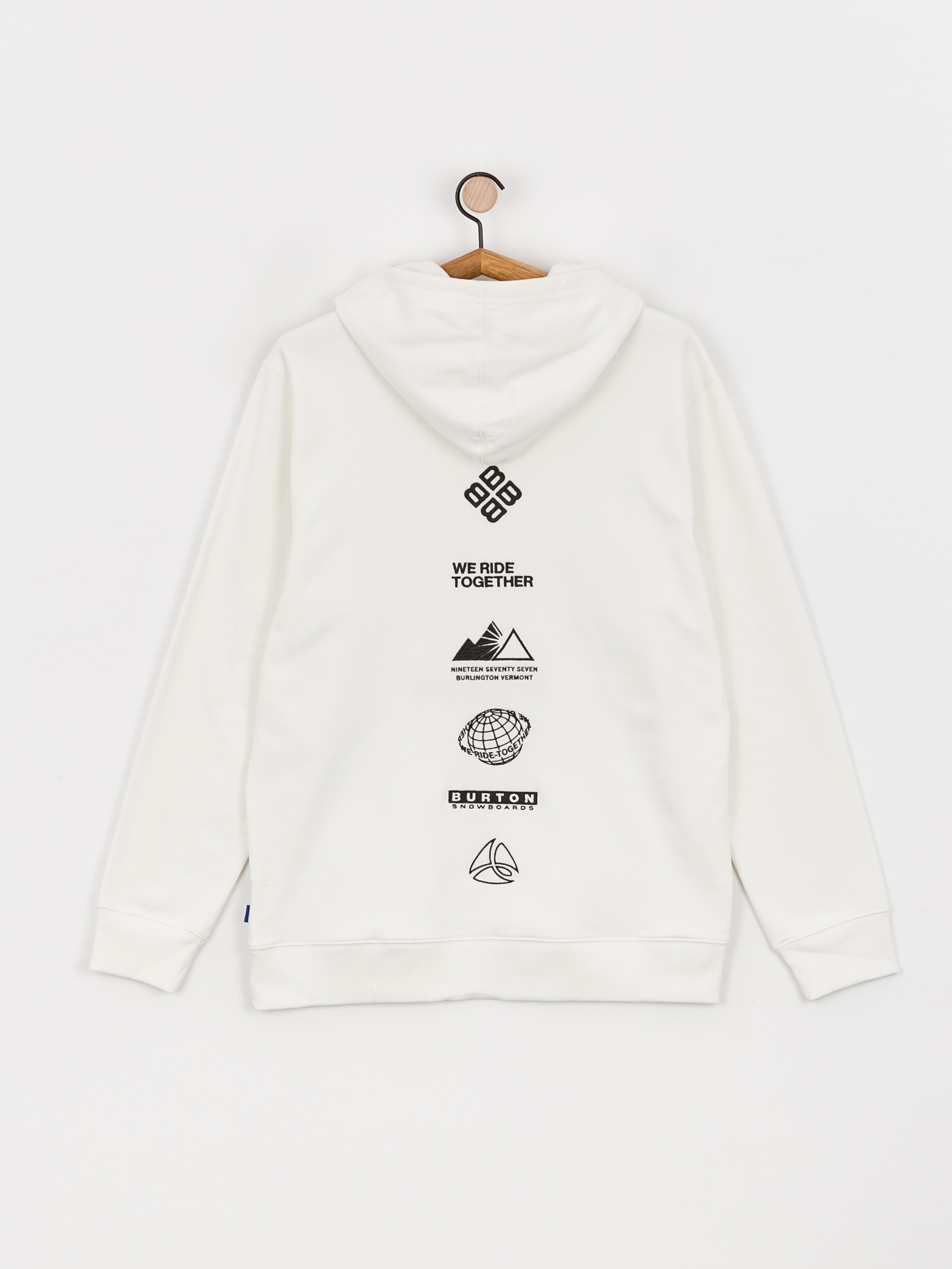 Bluza z kapturem Burton Northline HD (stout white)