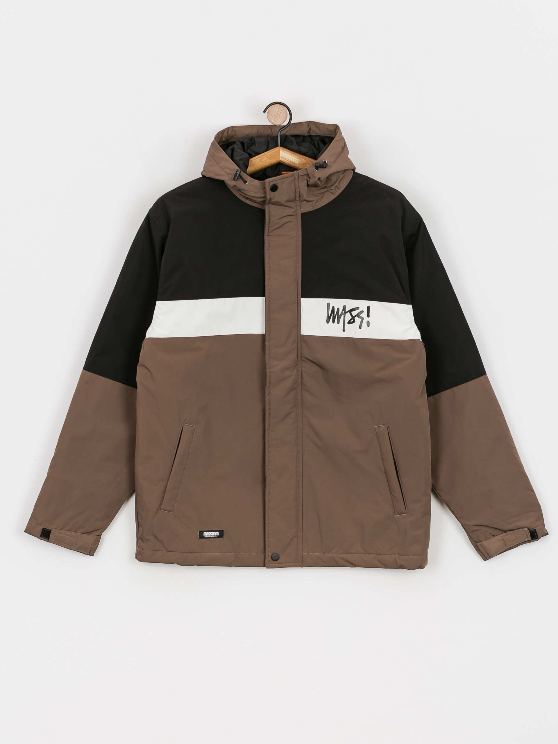 Kurtka MassDnm Grenoble (black/brown)