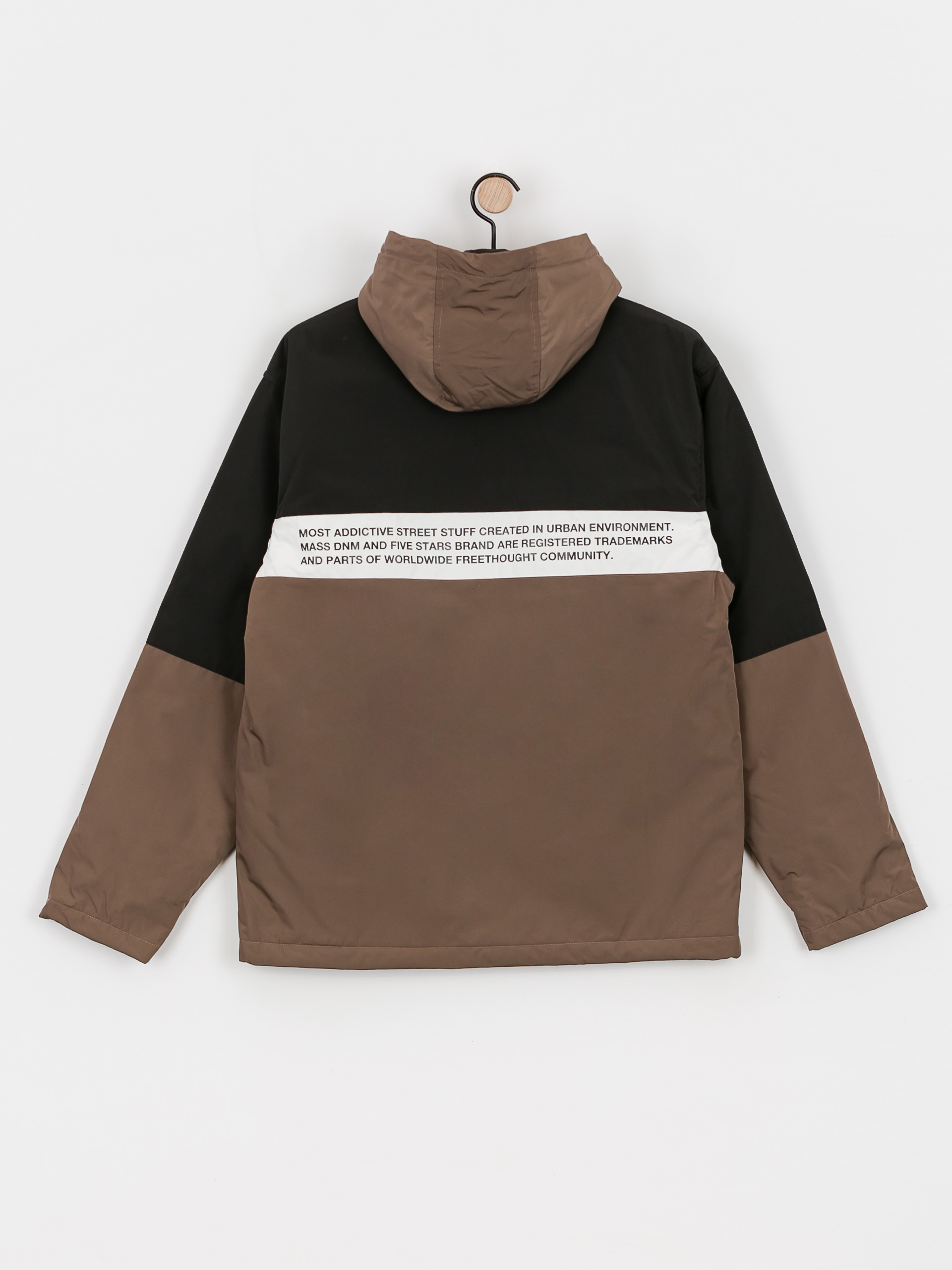 Kurtka MassDnm Grenoble (black/brown)