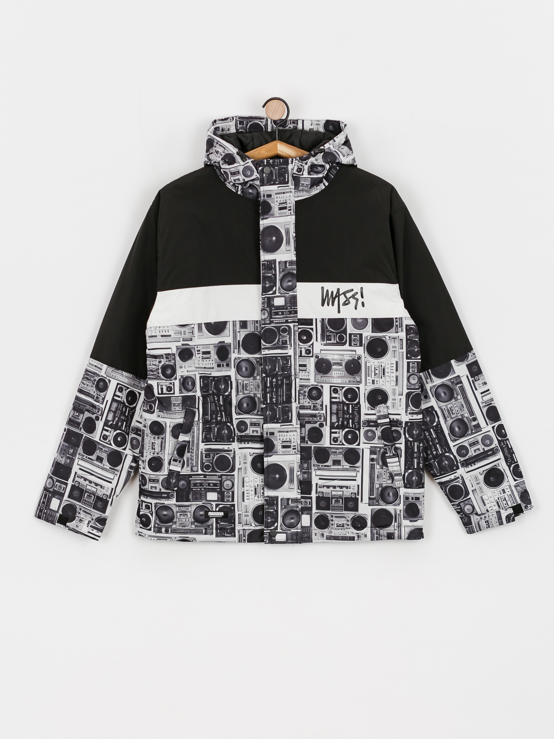 Kurtka MassDnm Grenoble (black/boombox)