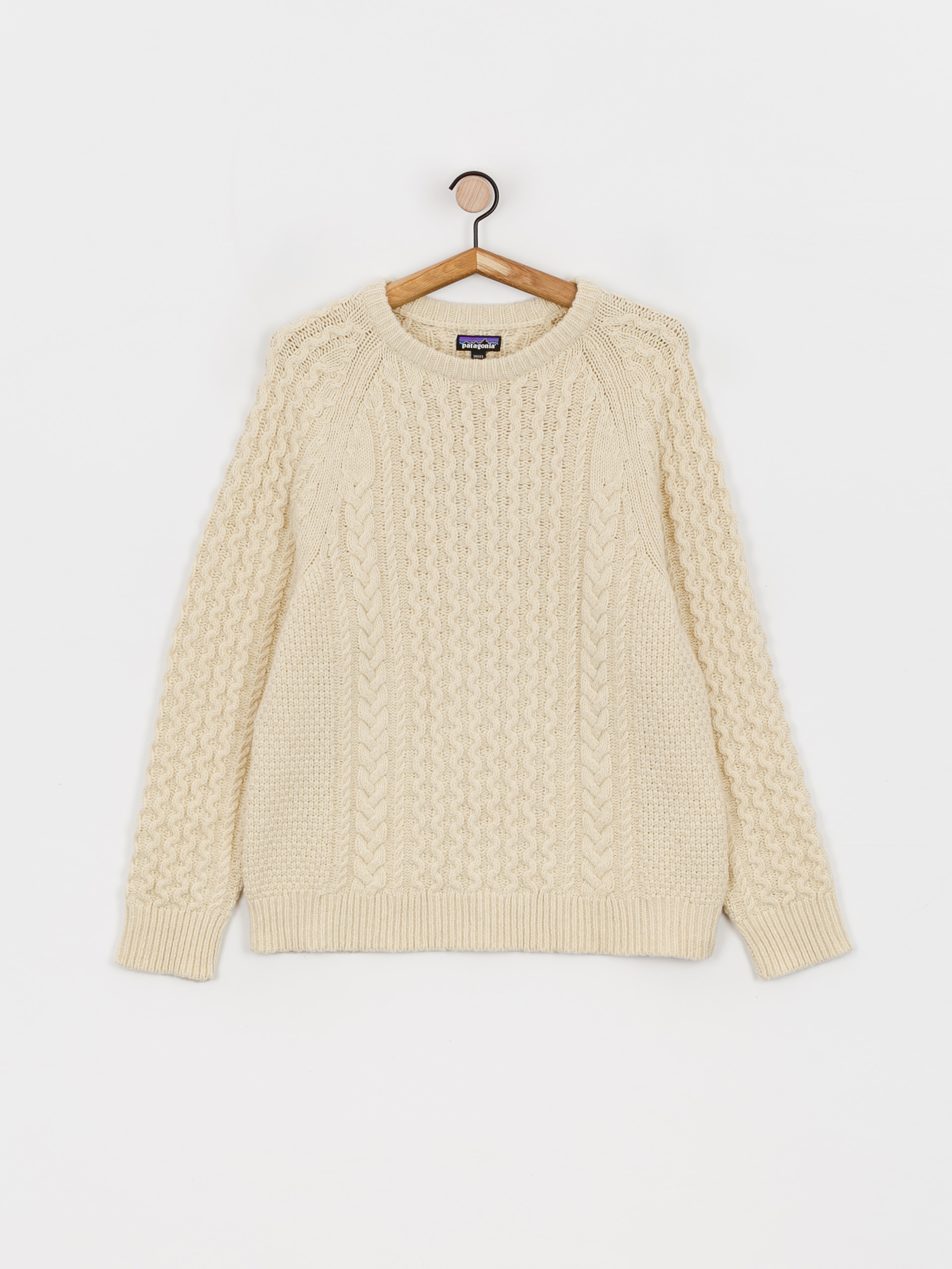 Sweter Patagonia Recycled Wool Cable Knit (natural)