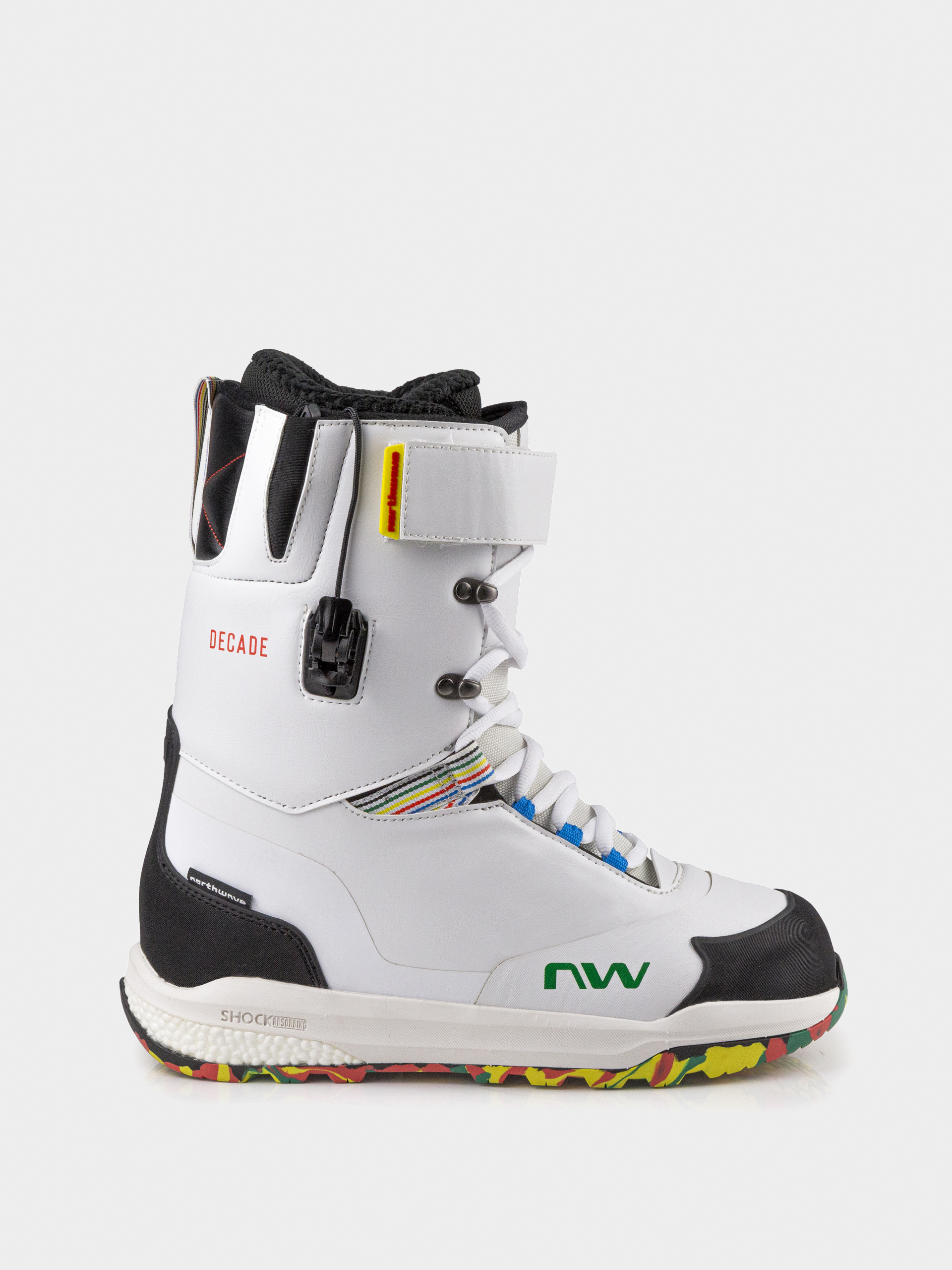Męskie Buty snowboardowe Northwave Decade Pro (white/multicolor)
