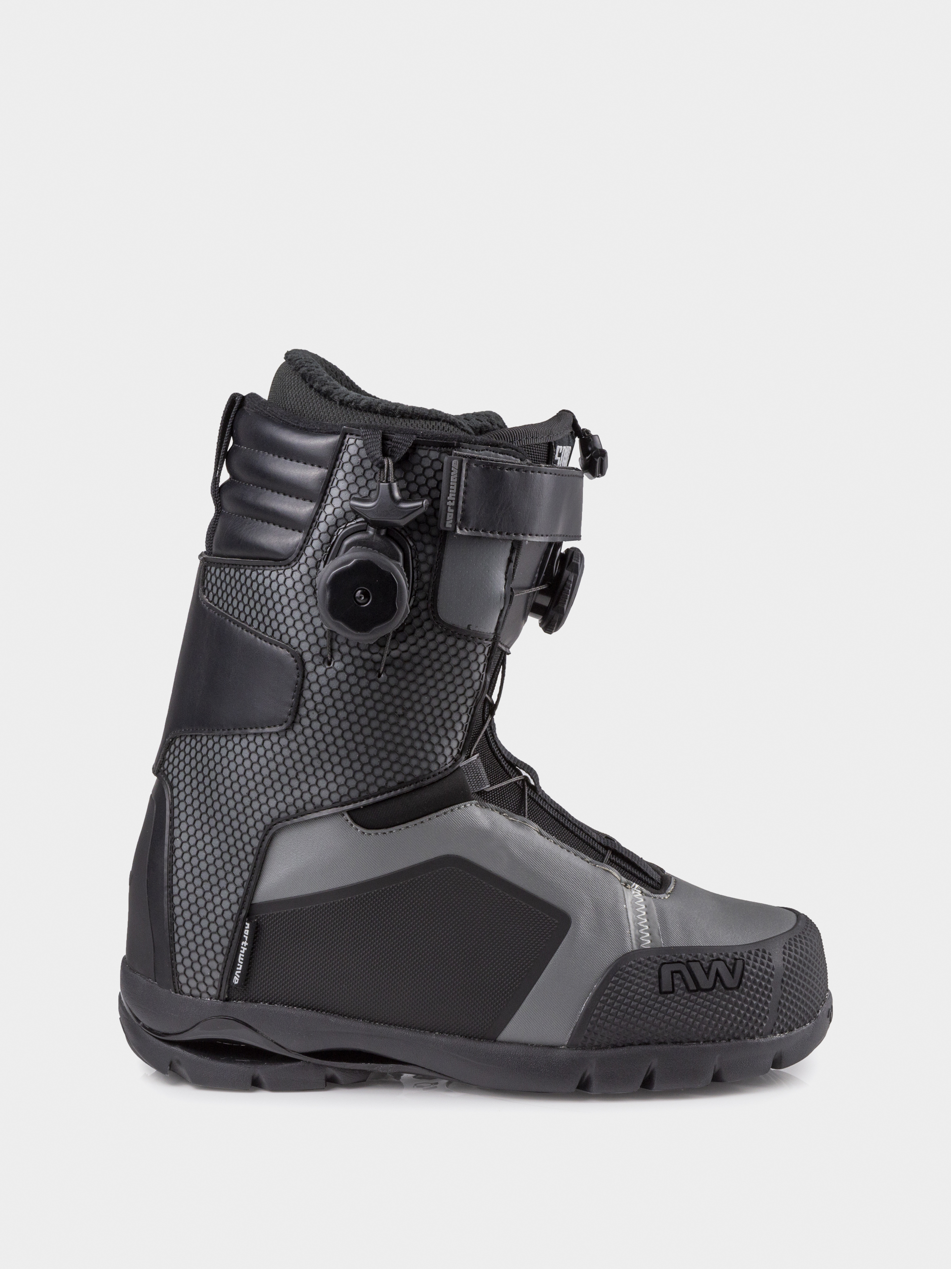 Buty snowboardowe Northwave Domain 2 Spin (black/dark grey)