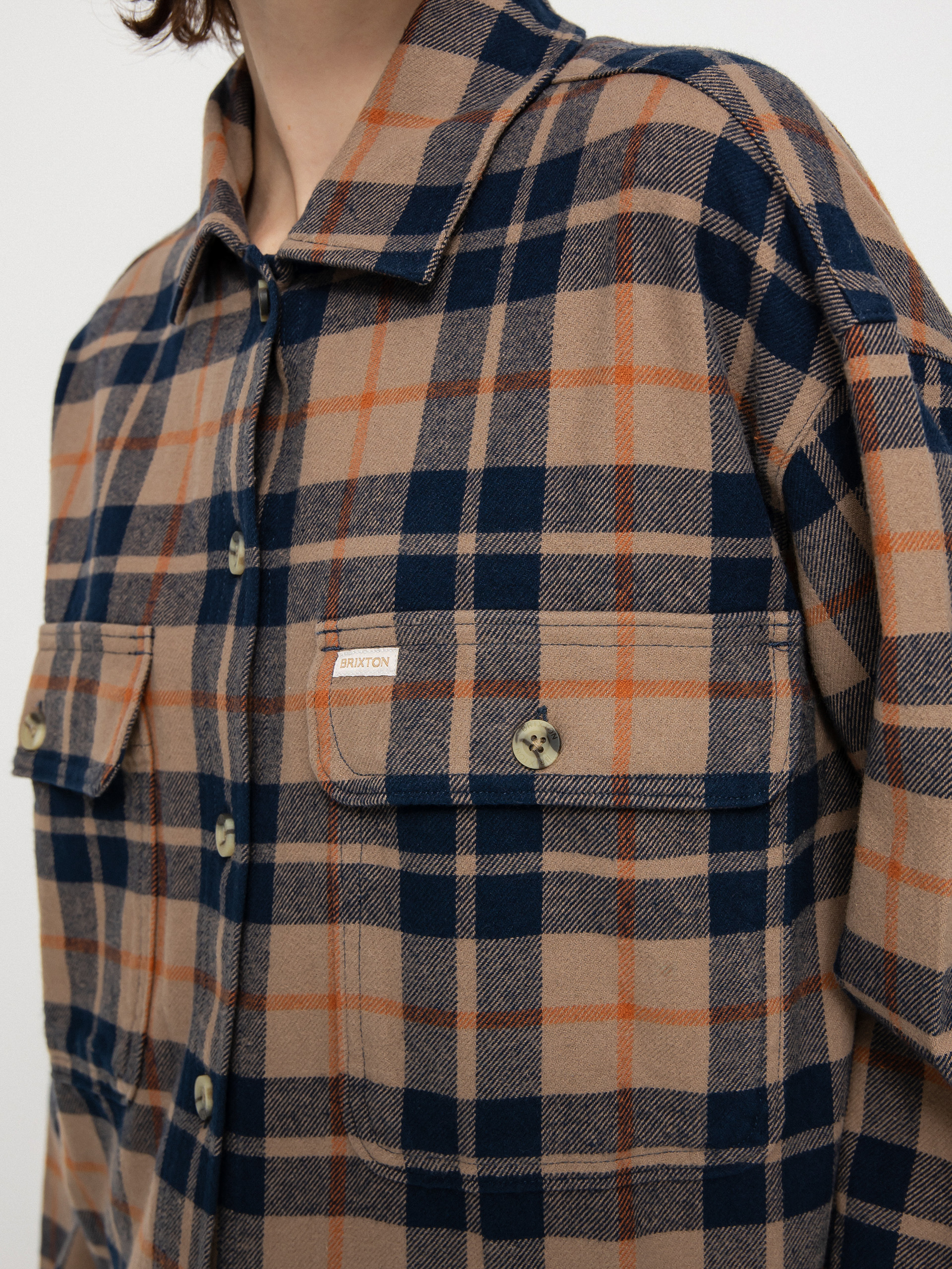Koszula Brixton Bowery Flannel Ls Wmn (pine bark)