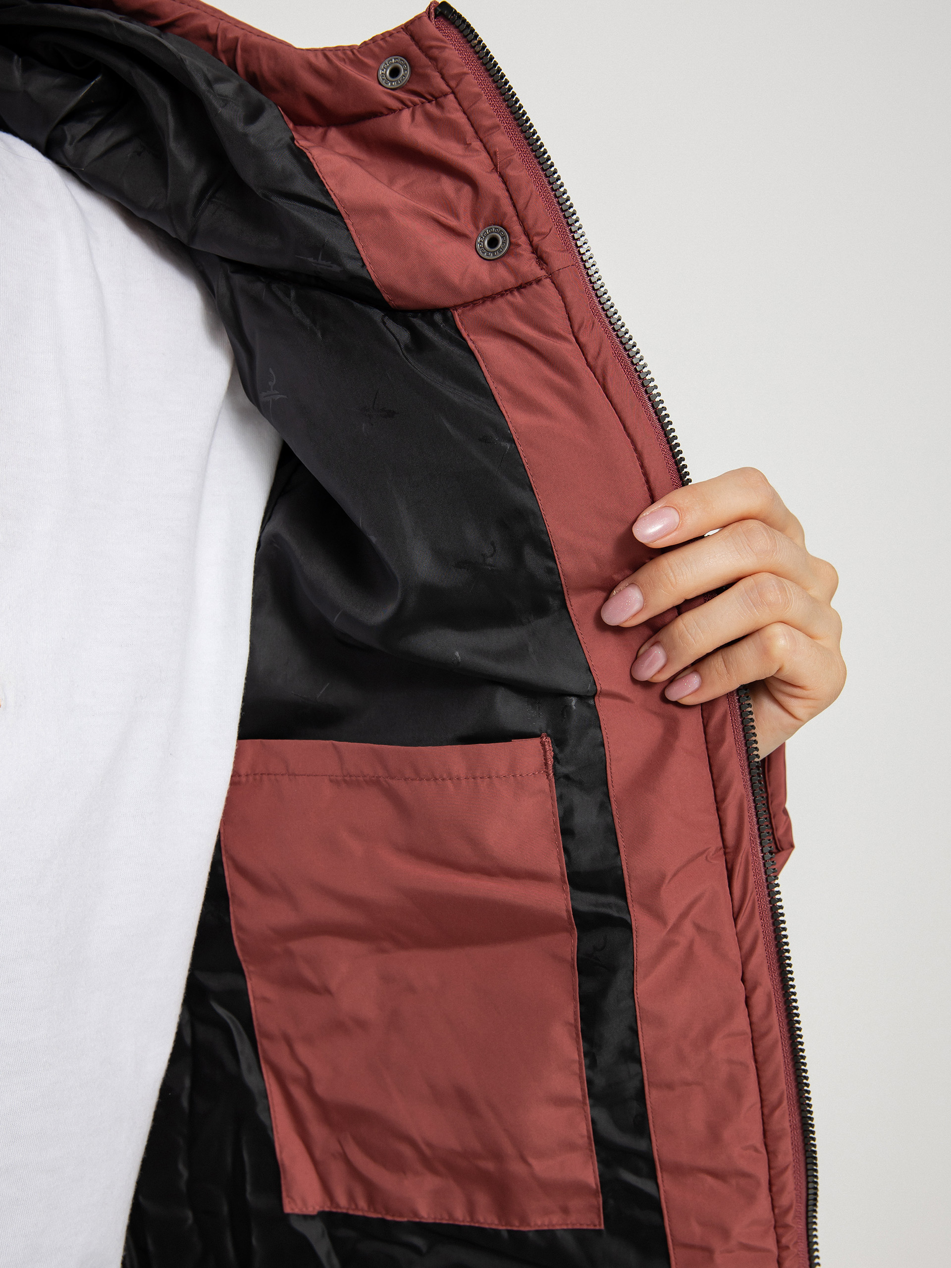 Płaszcz Iriedaily Paddie Coat Wmn (earth red)