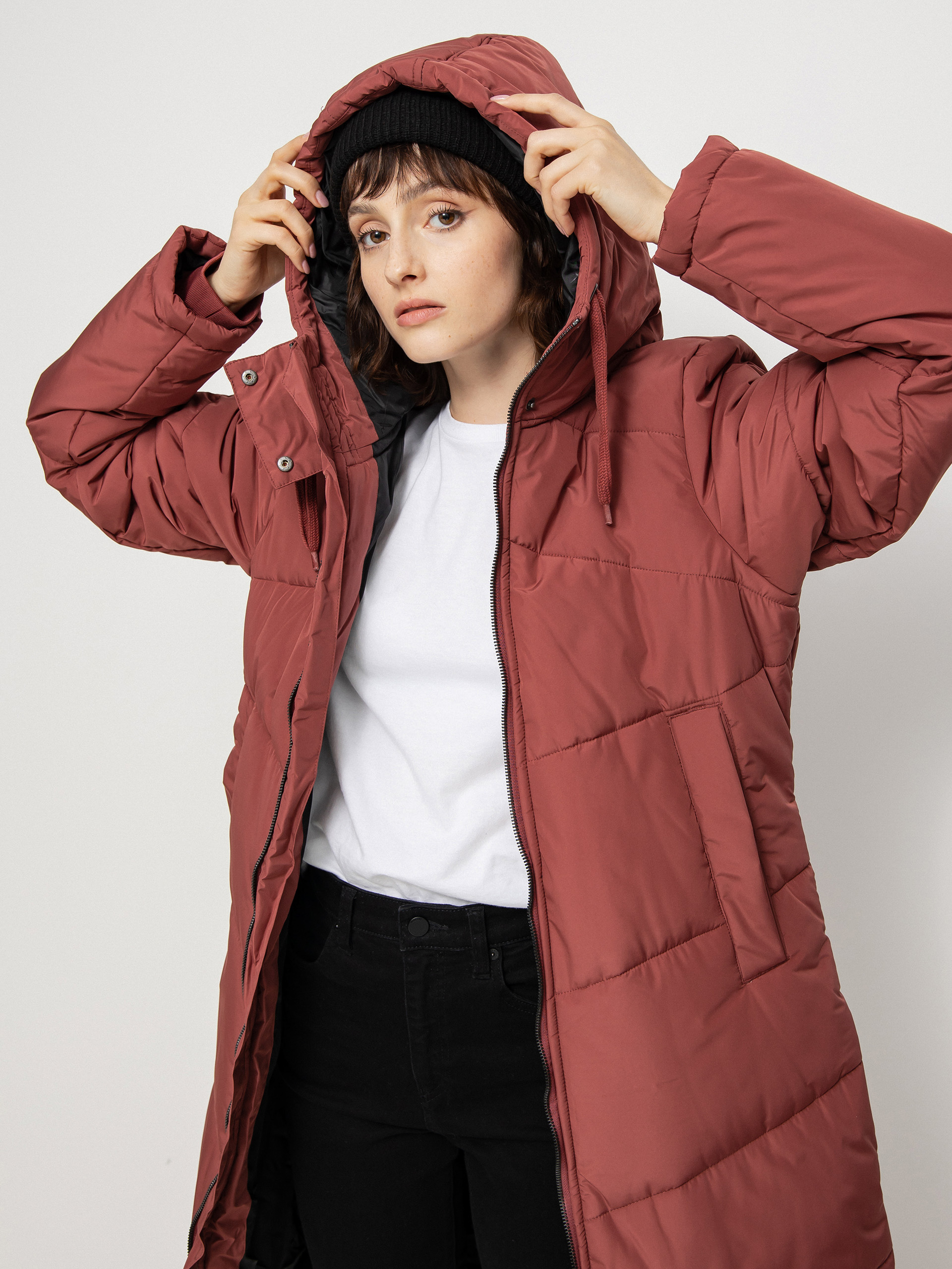 Płaszcz Iriedaily Paddie Coat Wmn (earth red)