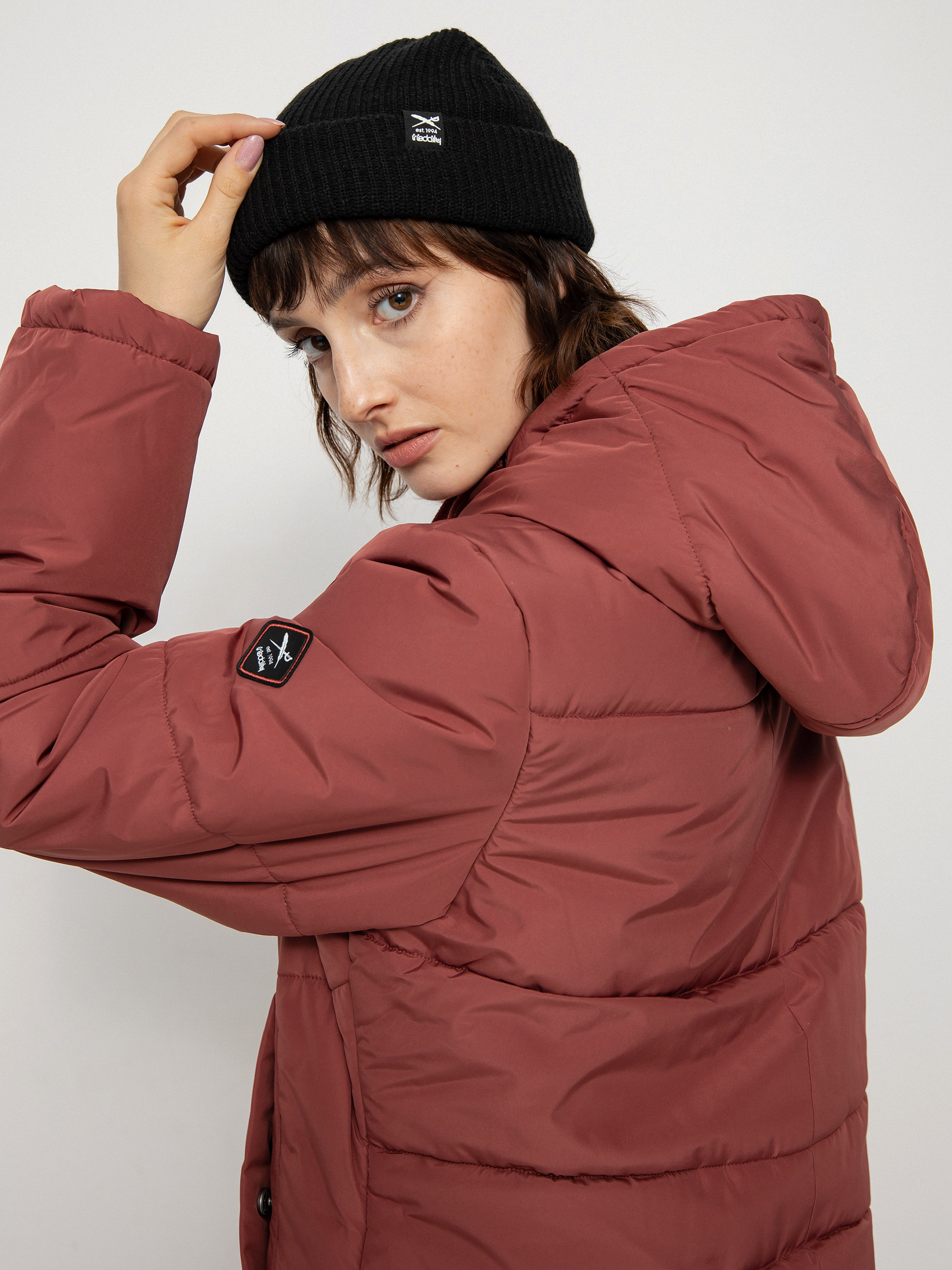 Płaszcz Iriedaily Paddie Coat Wmn (earth red)