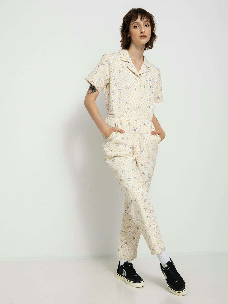 Damski Kombinezon RVCA Nightshift Jumpsuit (afterglow)