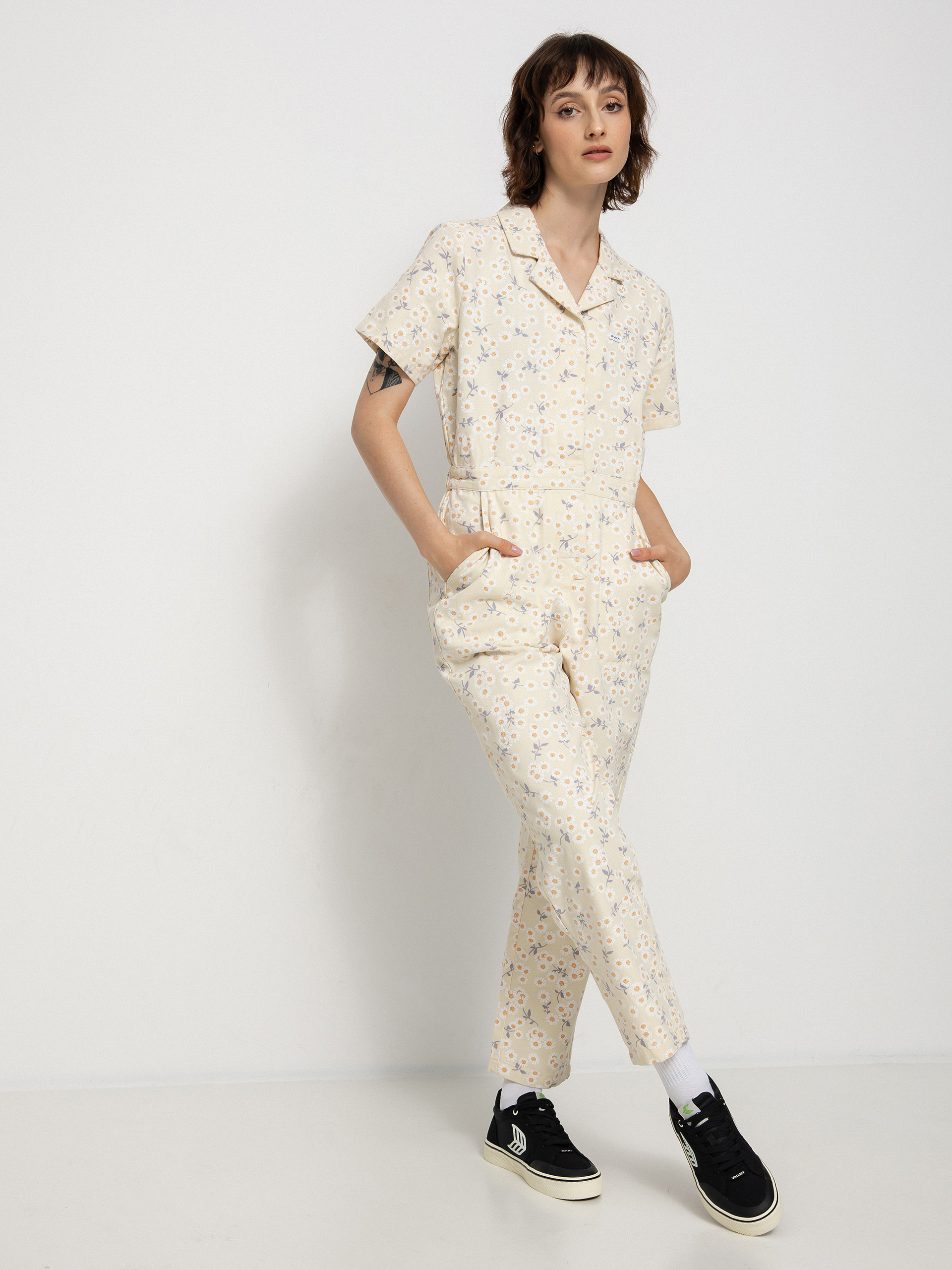 Kombinezon RVCA Nightshift Jumpsuit Wmn (afterglow)