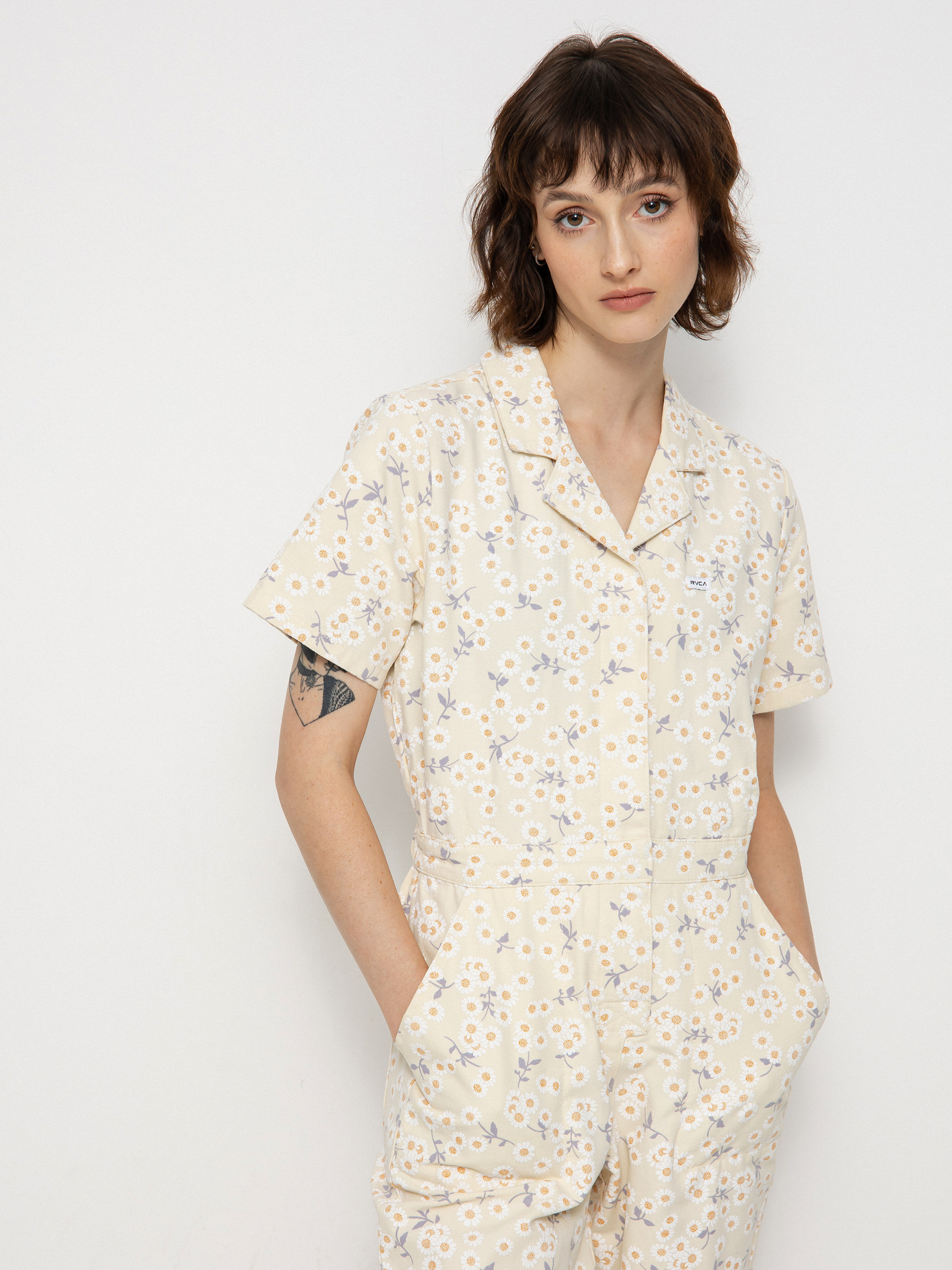 Damski Kombinezon RVCA Nightshift Jumpsuit (afterglow)