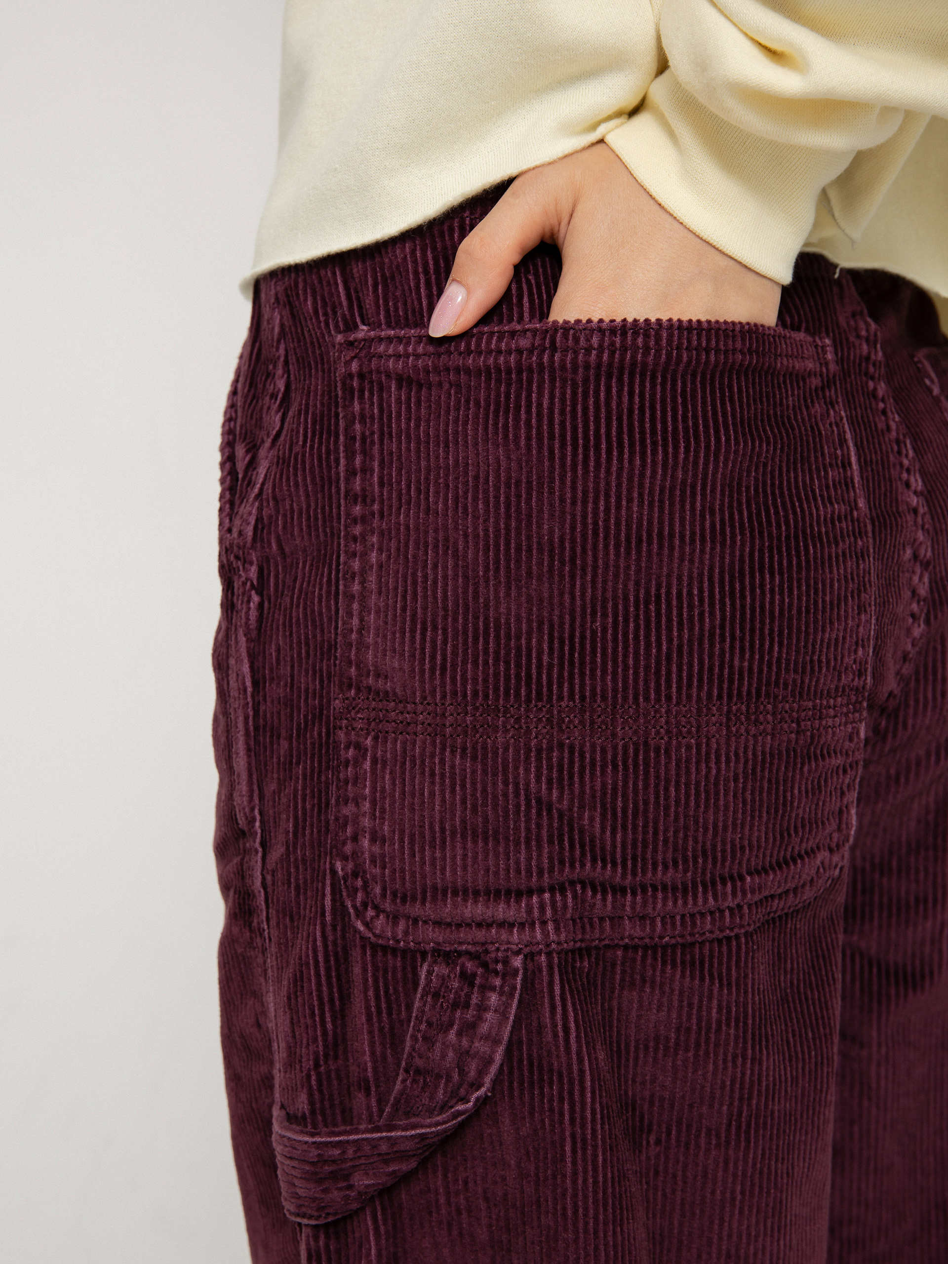 Spodnie Element Utility Cord Wmn (winetasting)