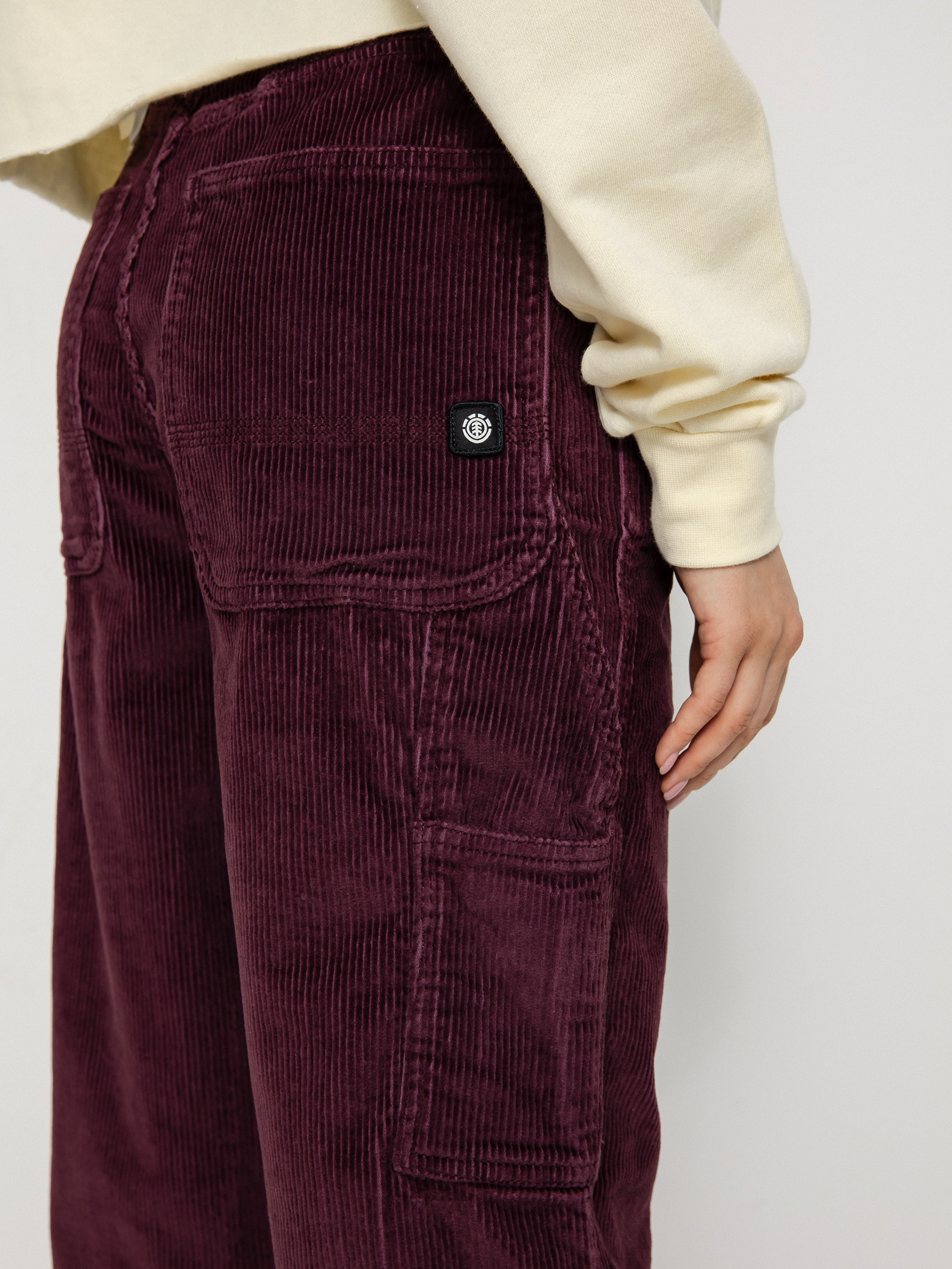 Spodnie Element Utility Cord Wmn (winetasting)