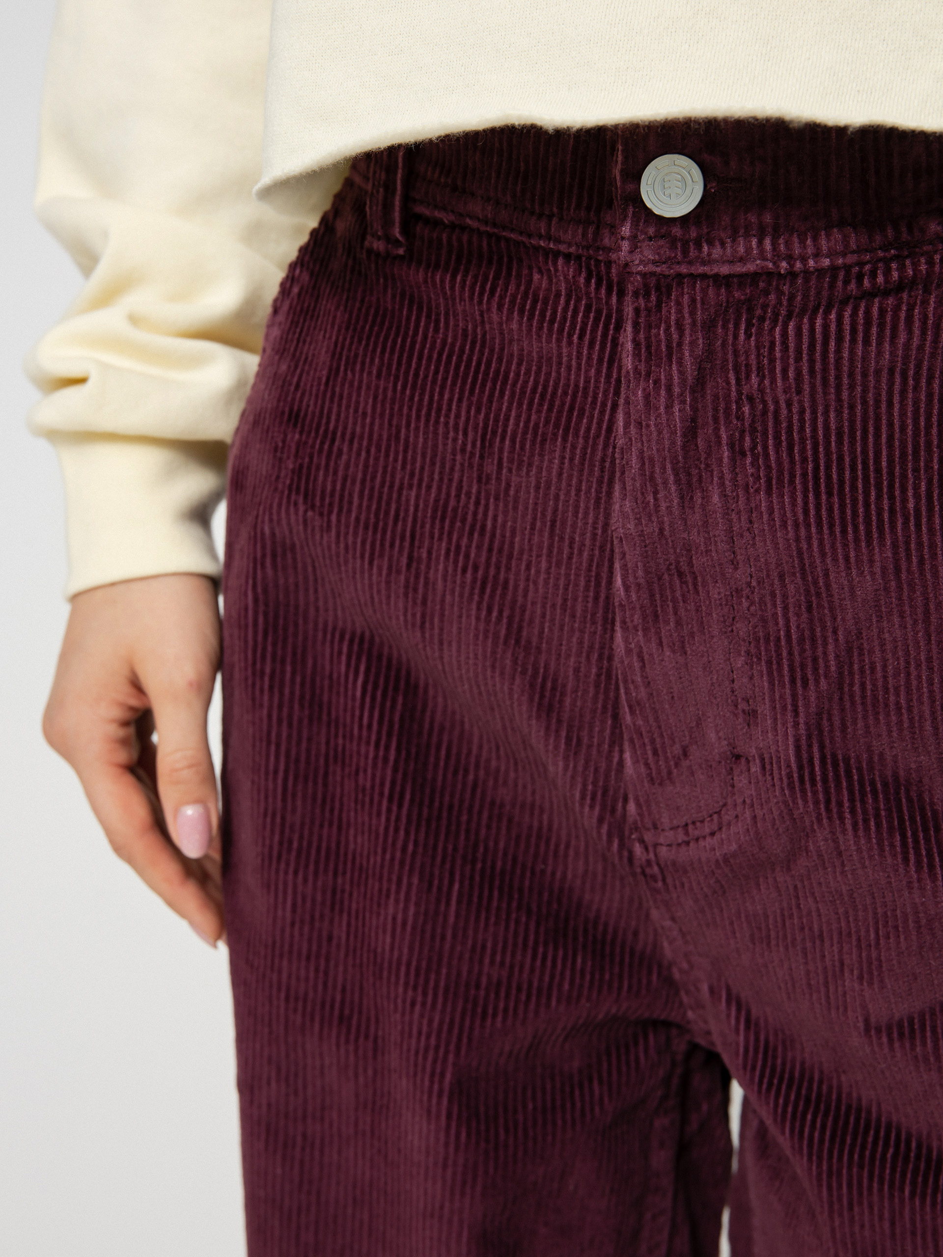 Spodnie Element Utility Cord Wmn (winetasting)