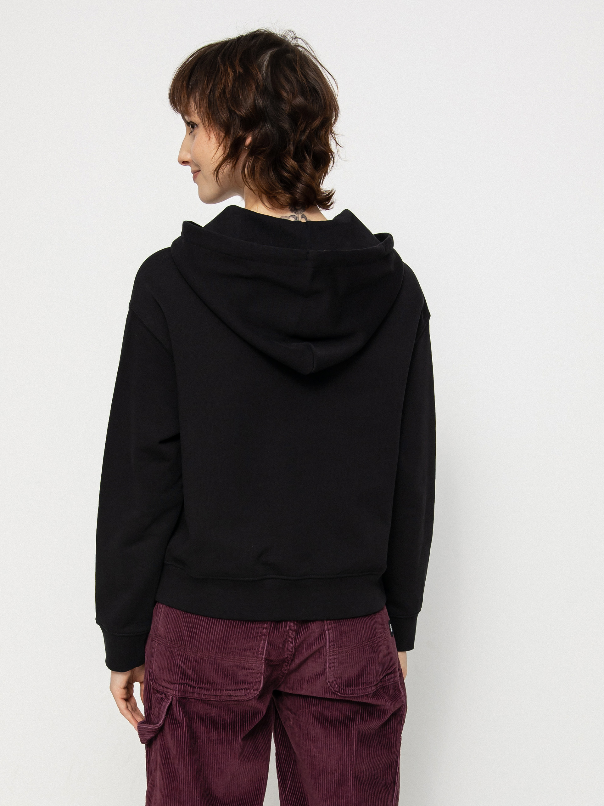 Bluza z kapturem Element Logo HD Wmn (flint black)