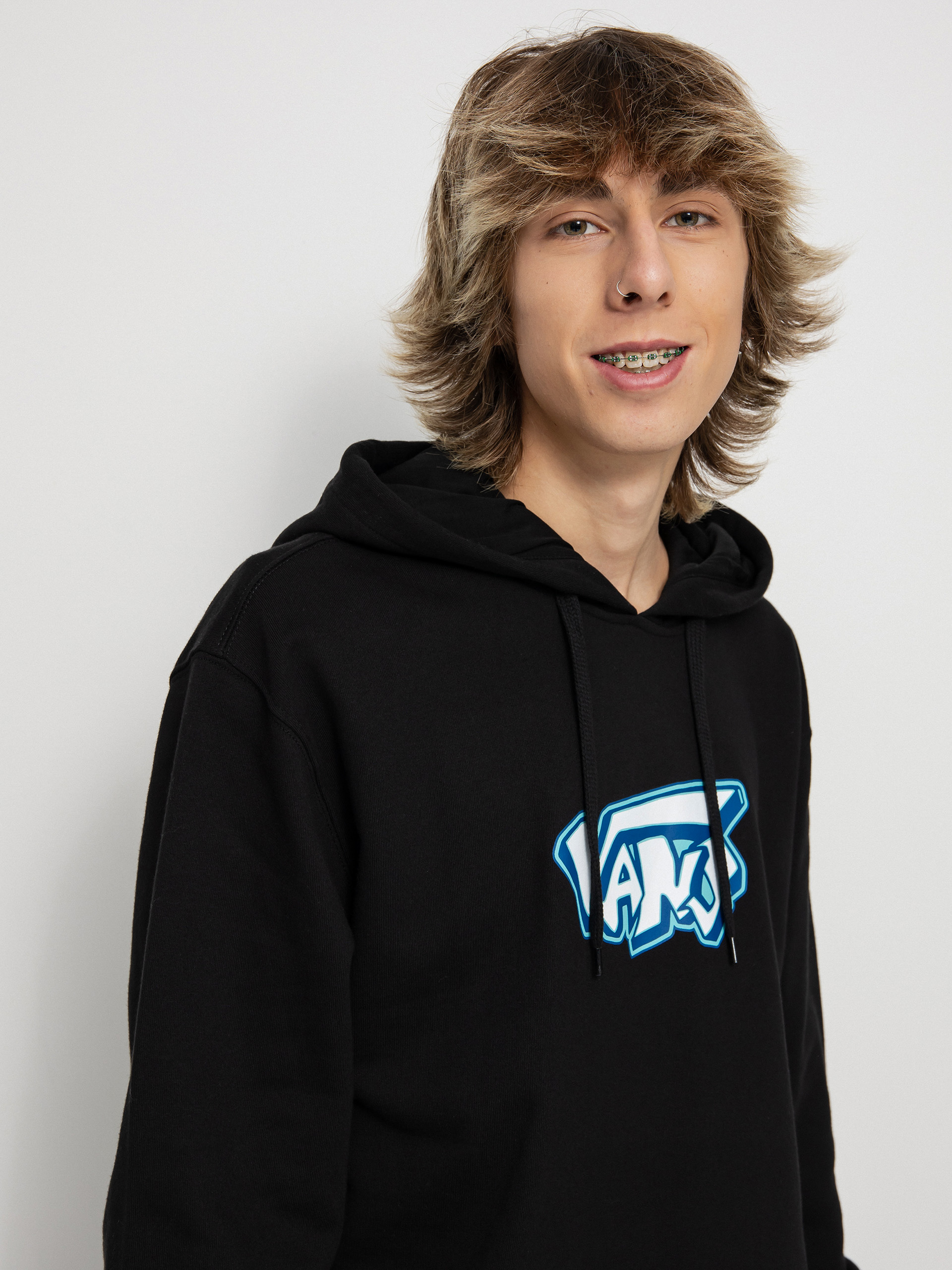 Bluza z kapturem Vans Retro Drop V HD (black)