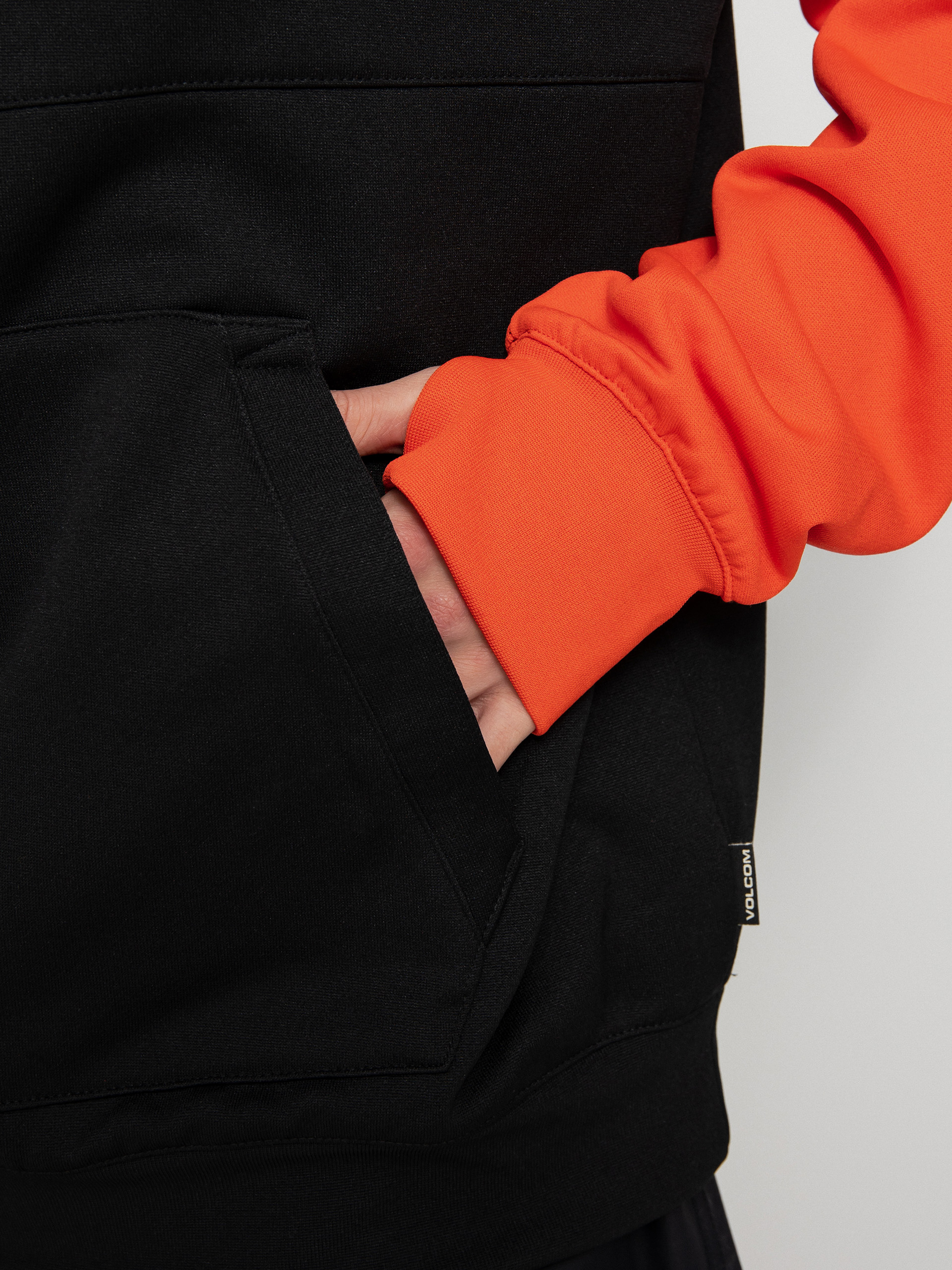 Męska Bluza aktywna Volcom Hydro Riding HD (orange shock)