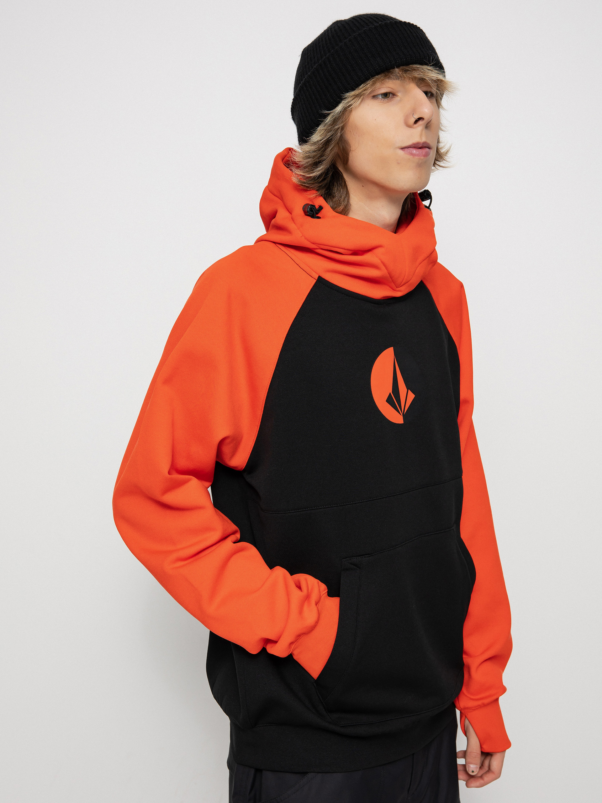 Męska Bluza aktywna Volcom Hydro Riding HD (orange shock)