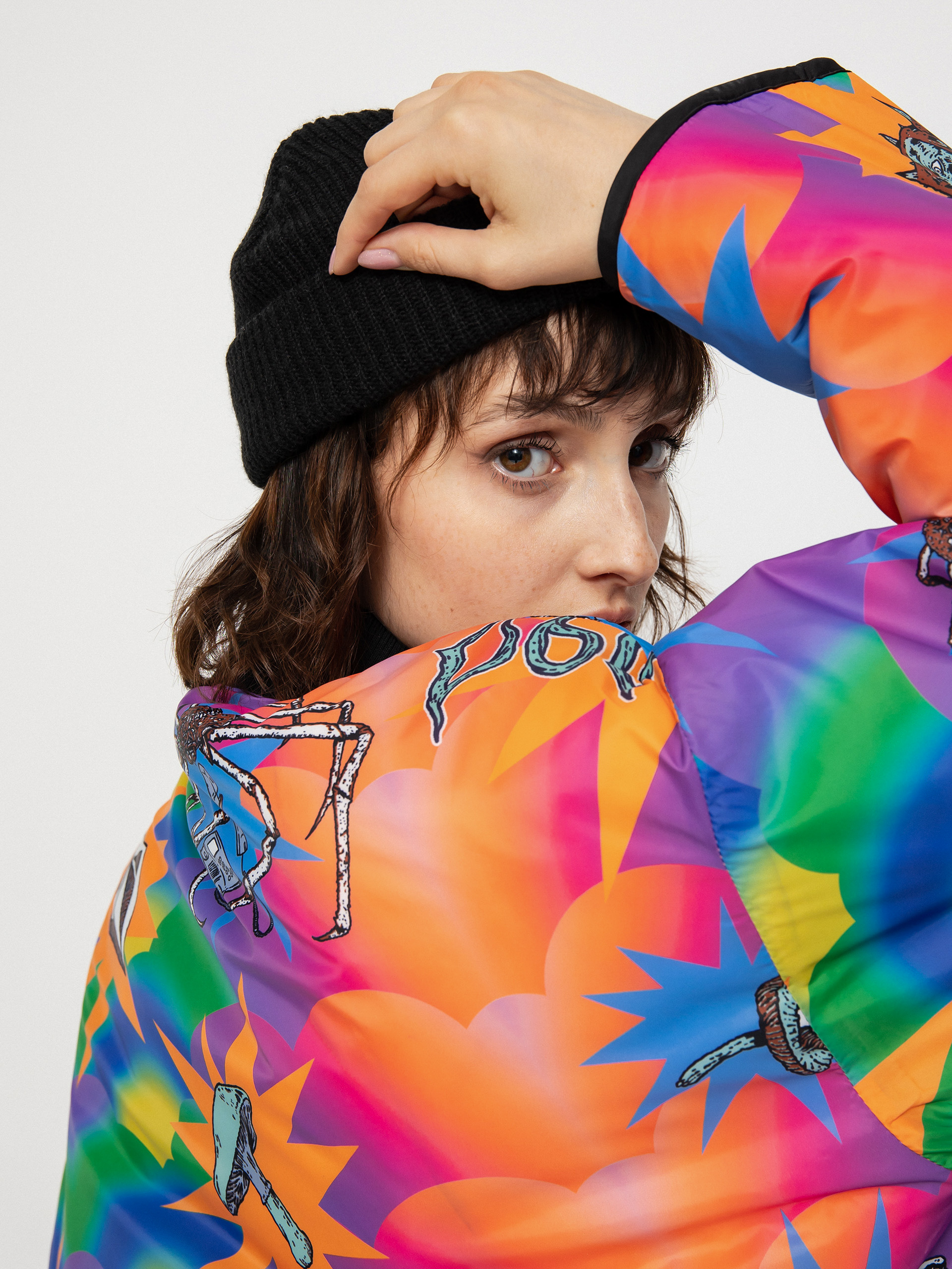Kurtka Volcom Chrissie Abbott x French Wmn (black)