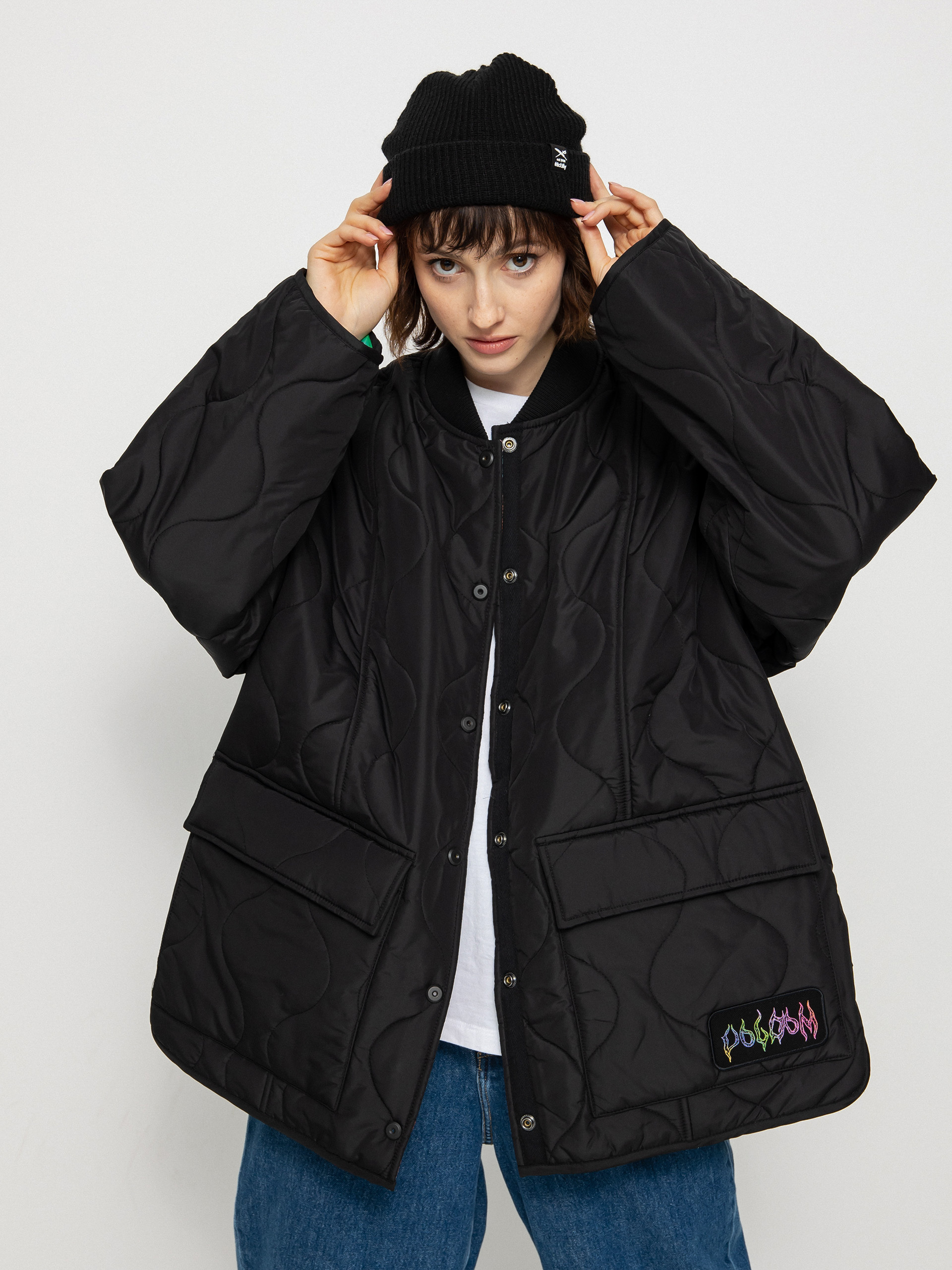 Kurtka Volcom Chrissie Abbott x French Wmn (black)