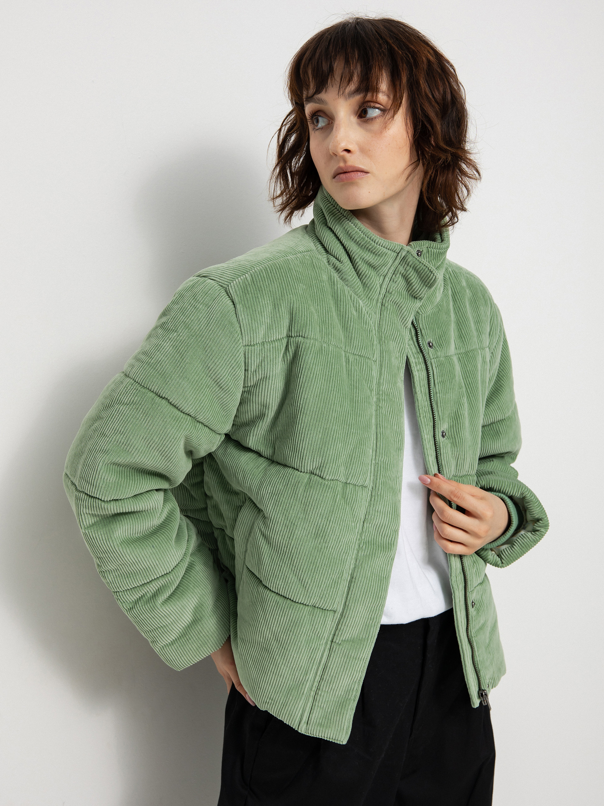 Kurtka RVCA Eezeh Puffer Wmn (basil)
