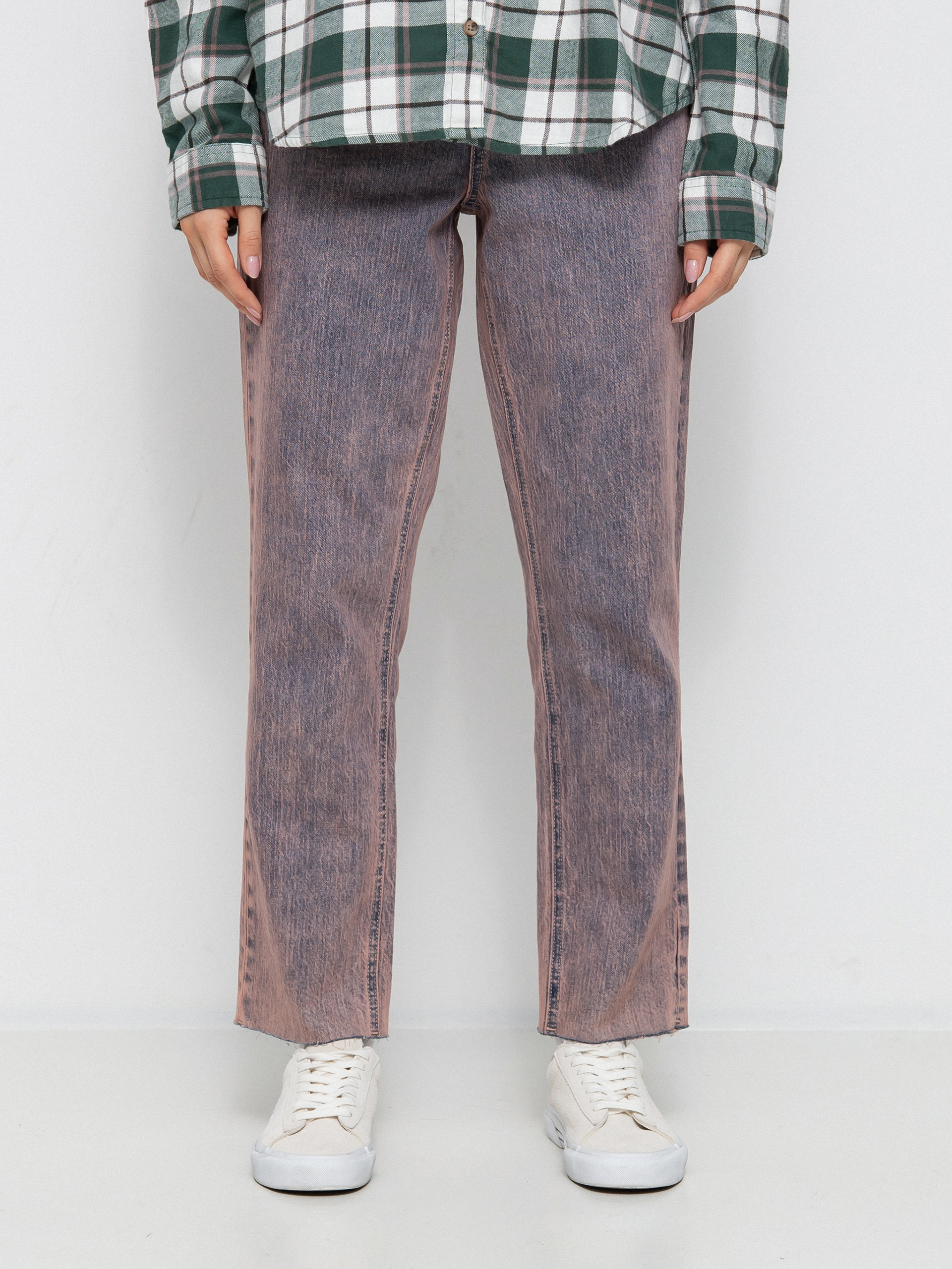 Spodnie Volcom Stoned Straight Wmn (coral haze)