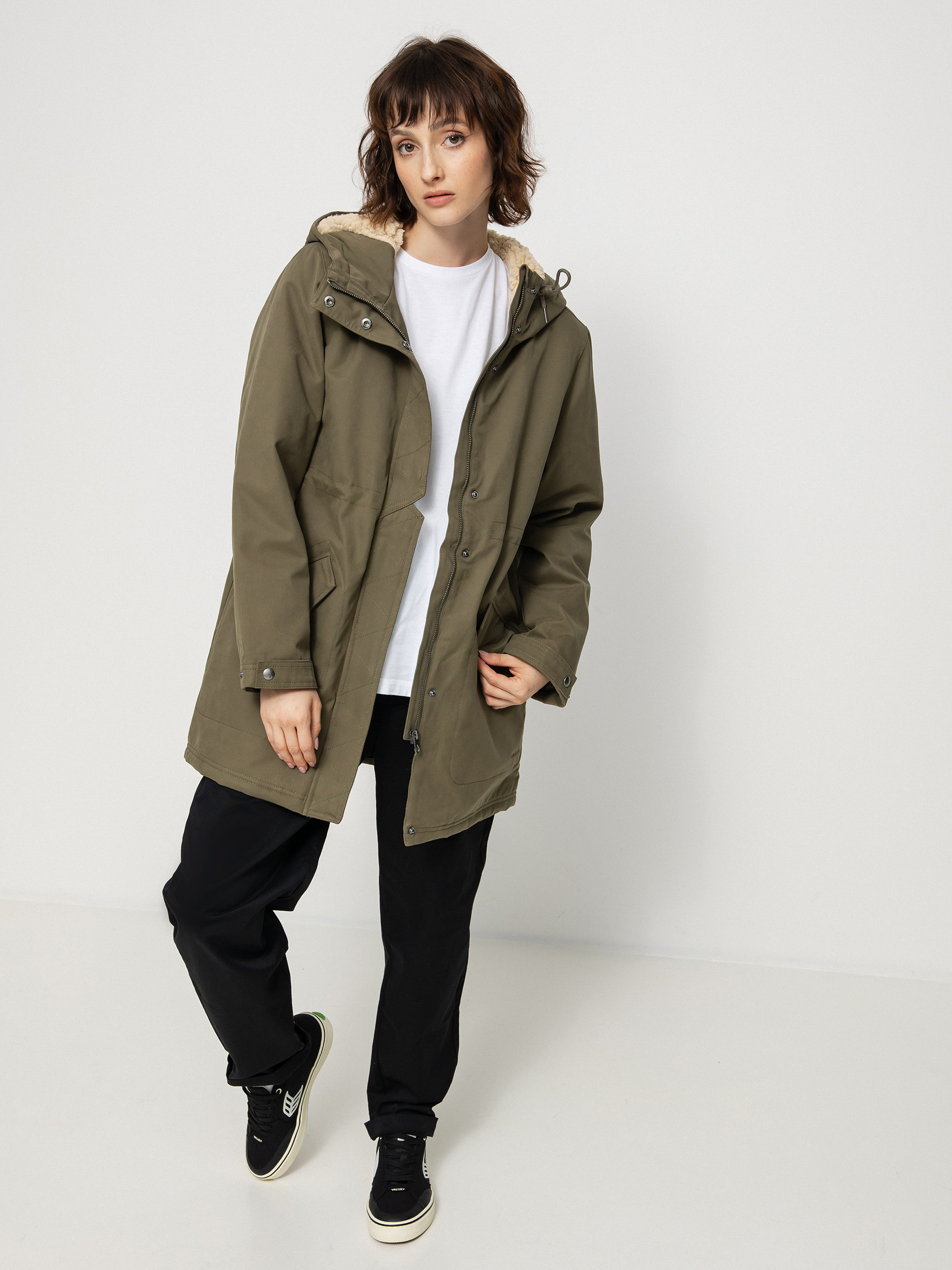 Kurtka Volcom Less Is More 5K Parka Wmn (wintermoss)