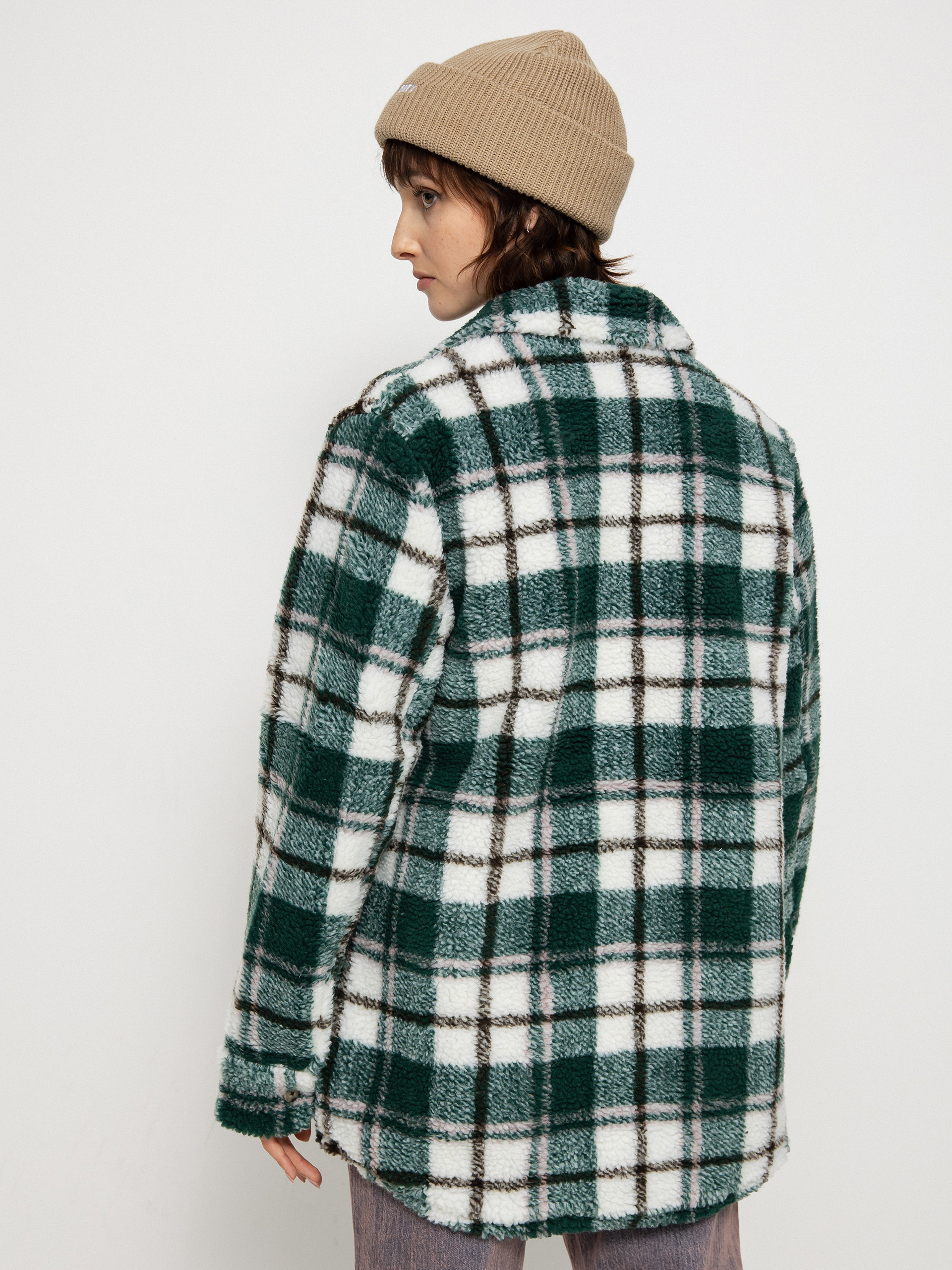 Kurtka Volcom Silent Sherpa Wmn (dark pine)