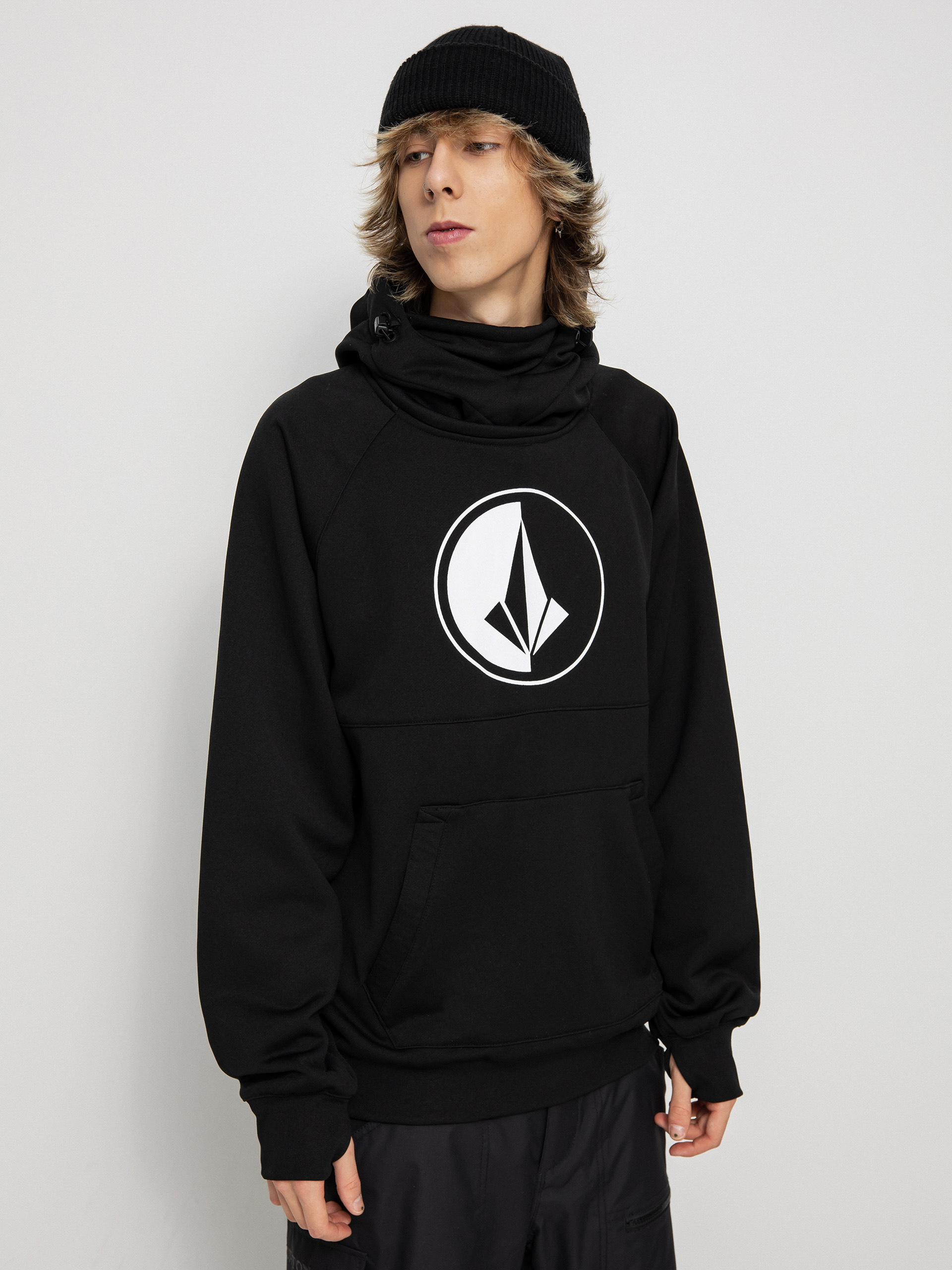 Bluza z kapturem Volcom Hydro Riding HD (black)