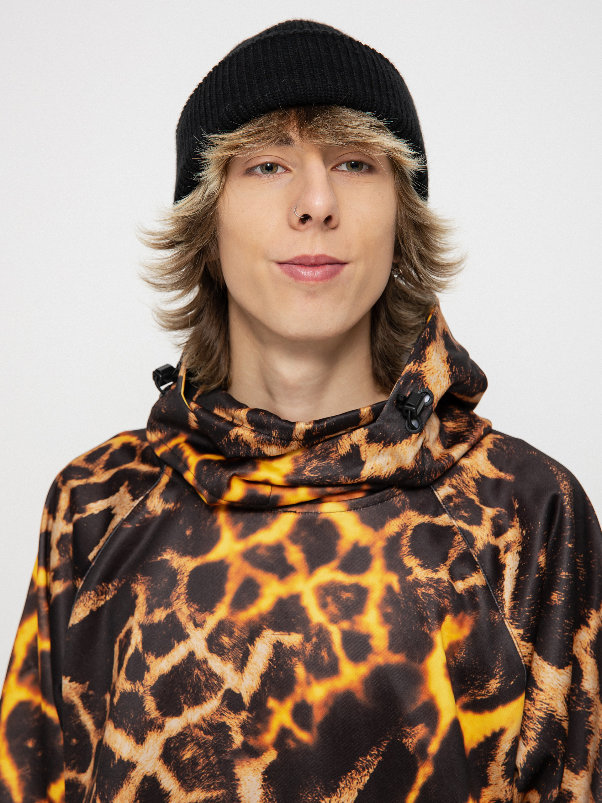 Bluza z kapturem Volcom Hydro Riding HD (gold giraffe)