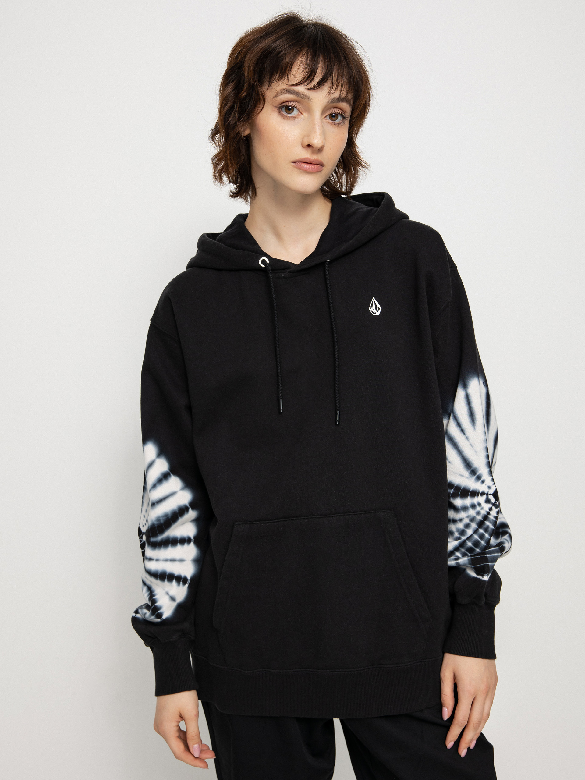 Bluza z kapturem Volcom Costus HD Wmn (black)