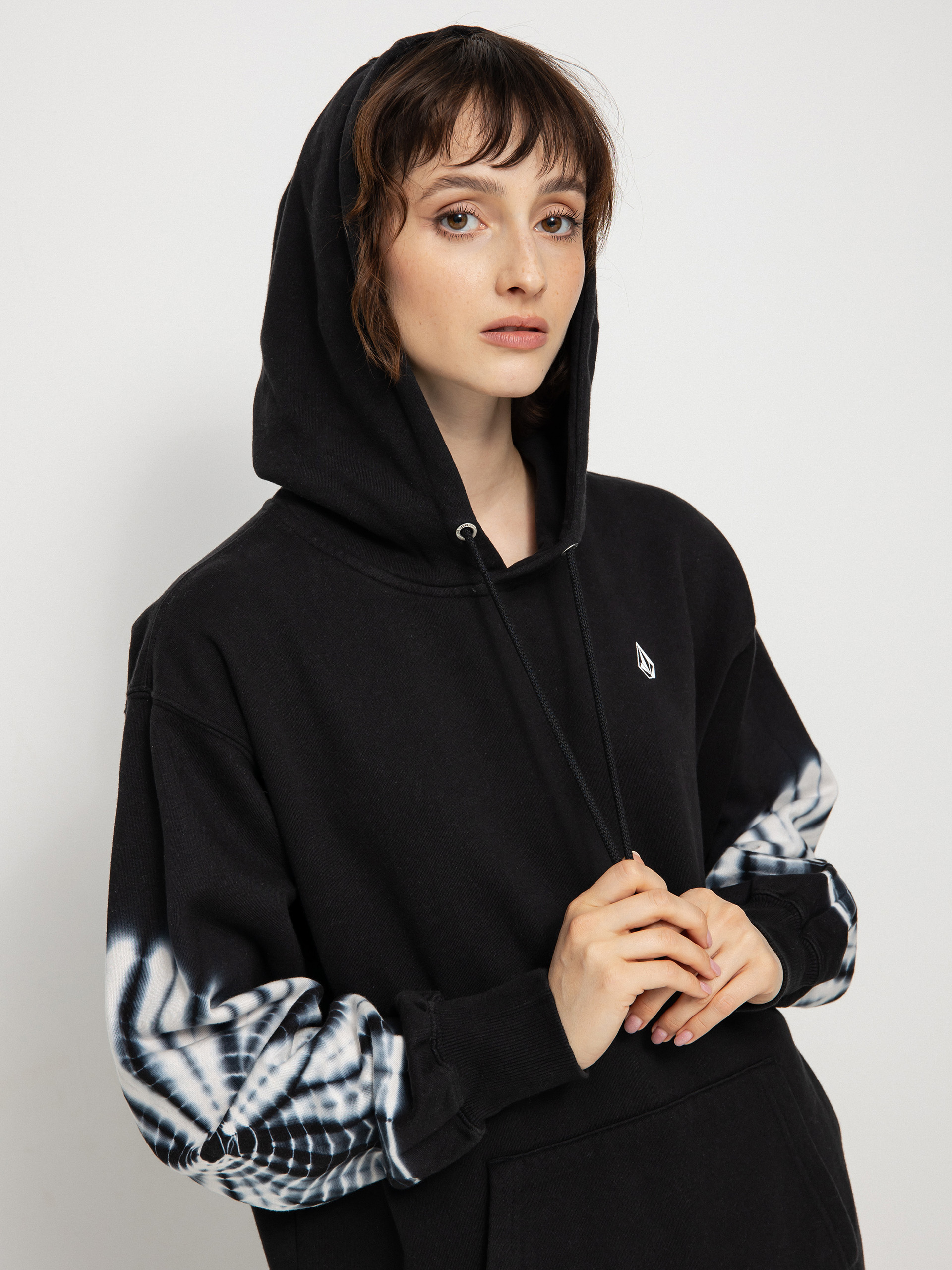 Bluza z kapturem Volcom Costus HD Wmn (black)